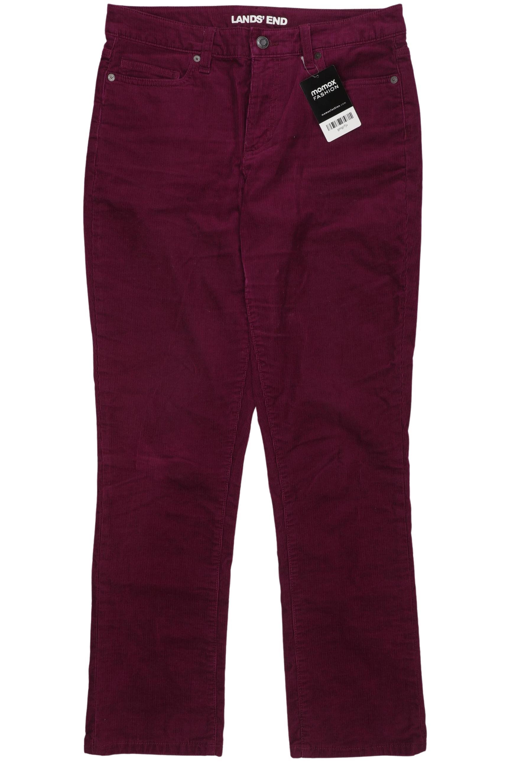 

Lands End Damen Stoffhose, bordeaux, Gr. 36