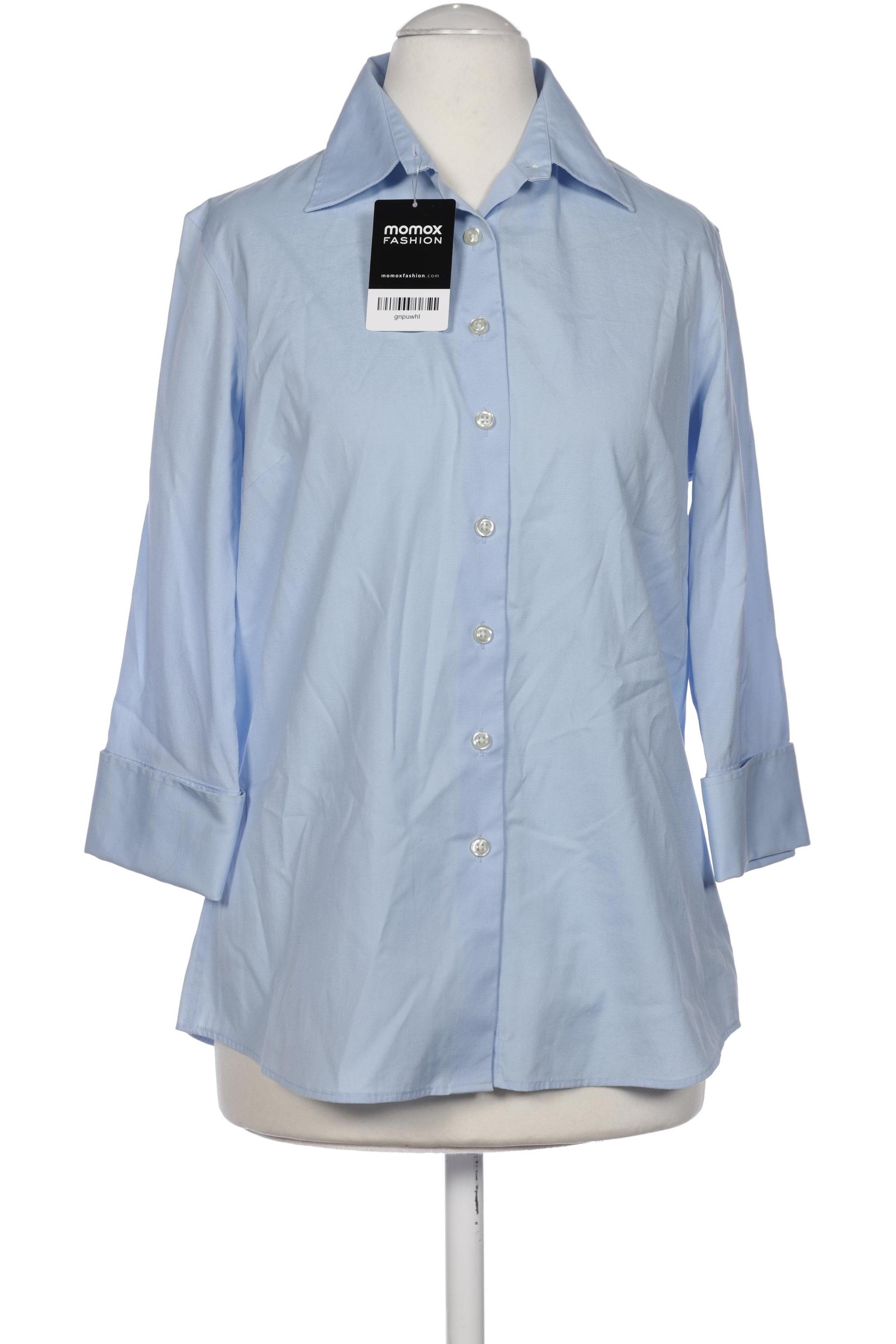 

Lands End Damen Bluse, blau, Gr. 4