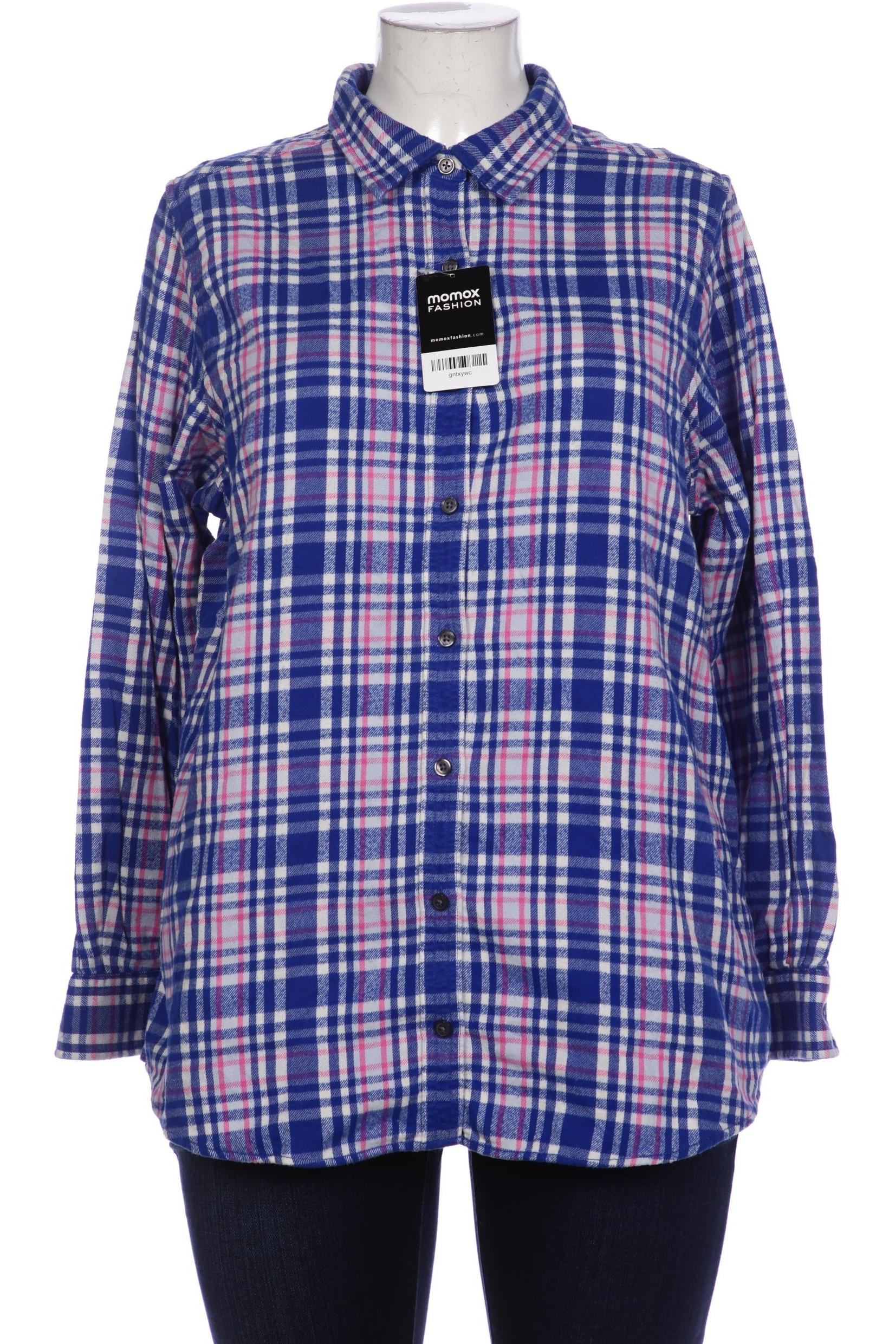 

Lands End Damen Bluse, blau, Gr. 48