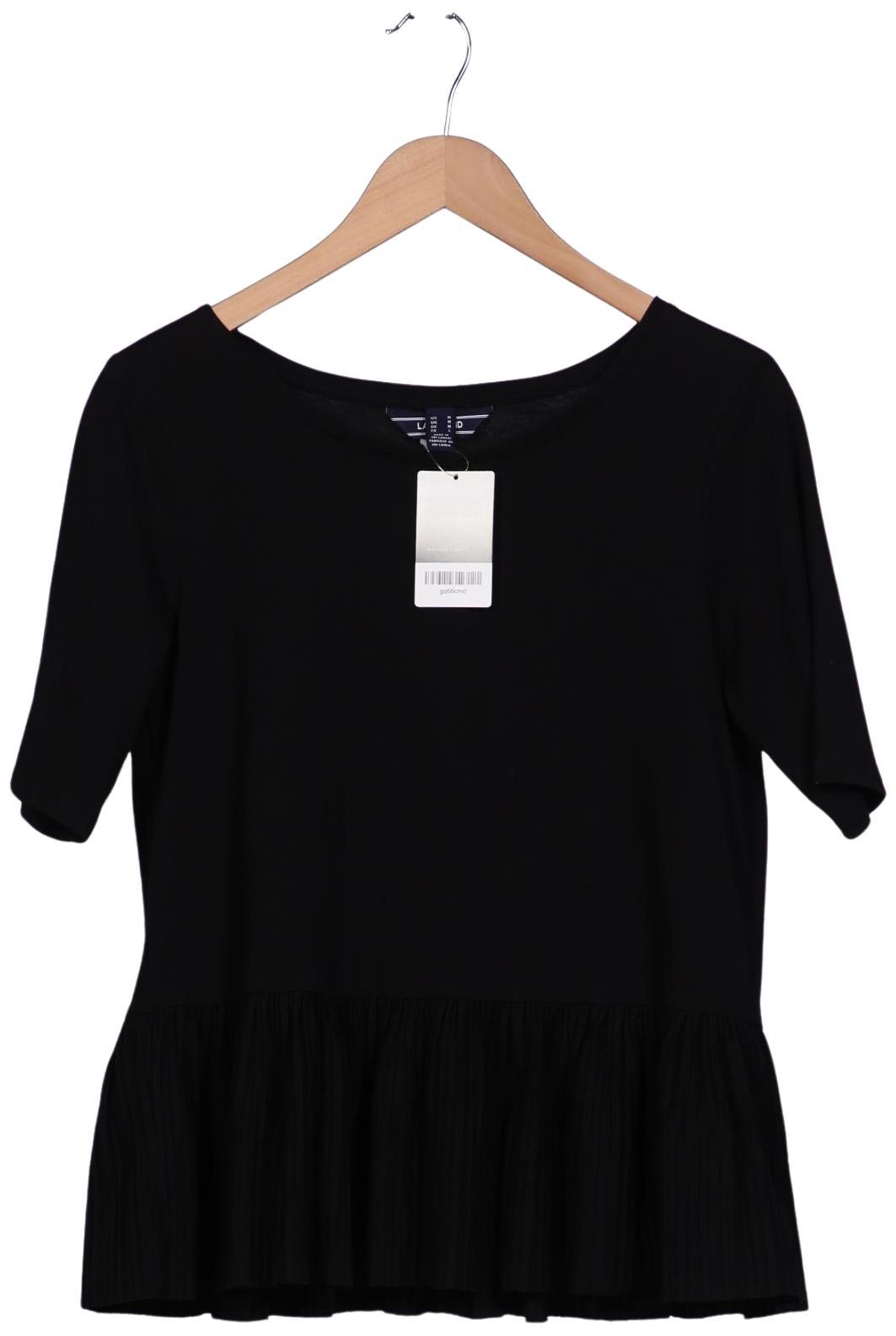 

Lands End Damen T-Shirt, schwarz, Gr. 38