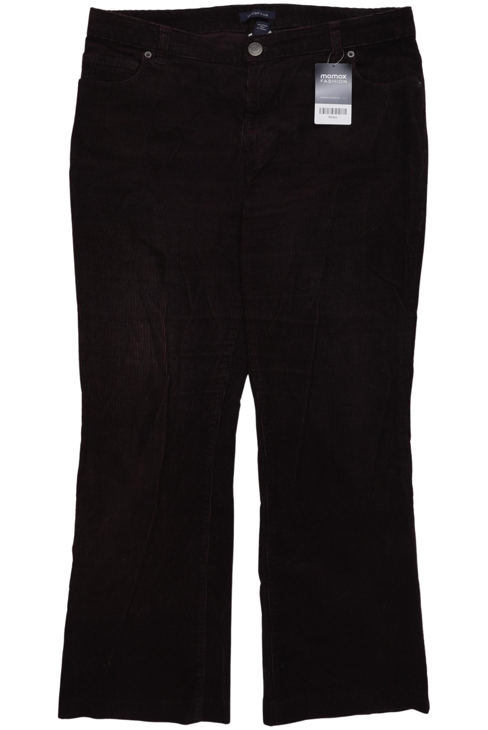 

Lands End Damen Stoffhose, bordeaux, Gr. 42