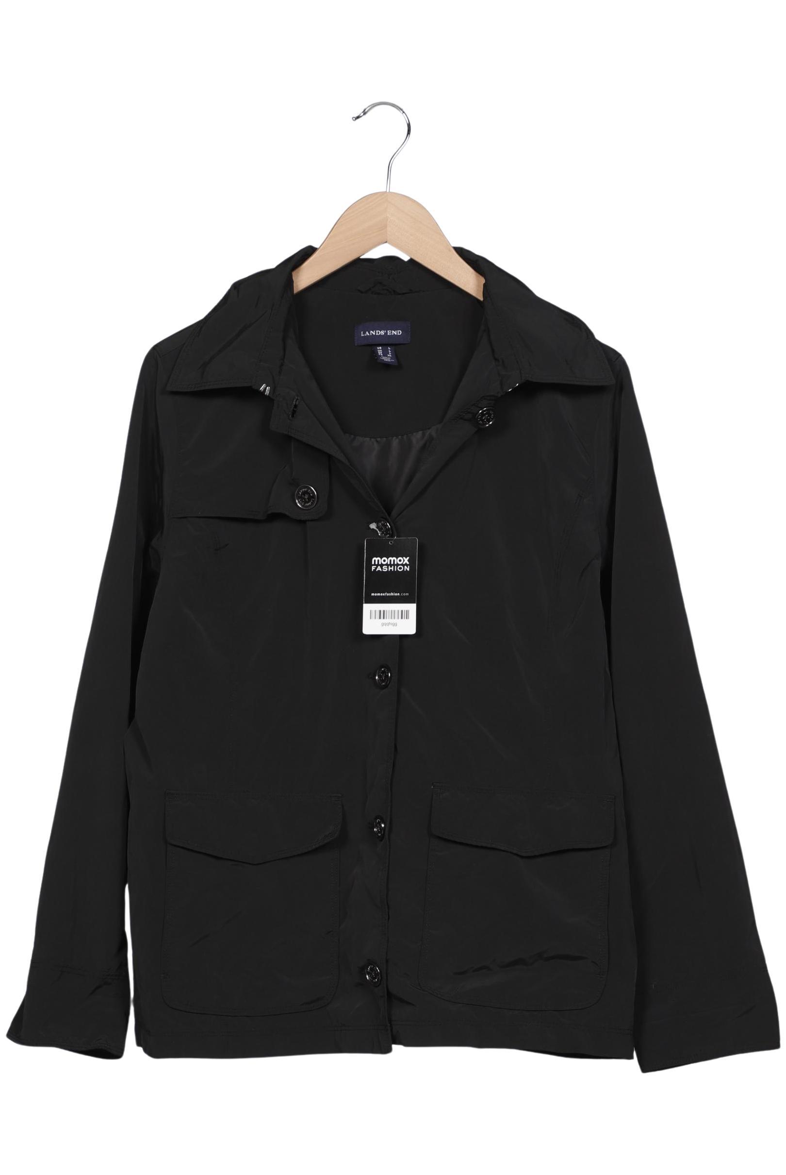 

Lands End Damen Jacke, schwarz, Gr. 42