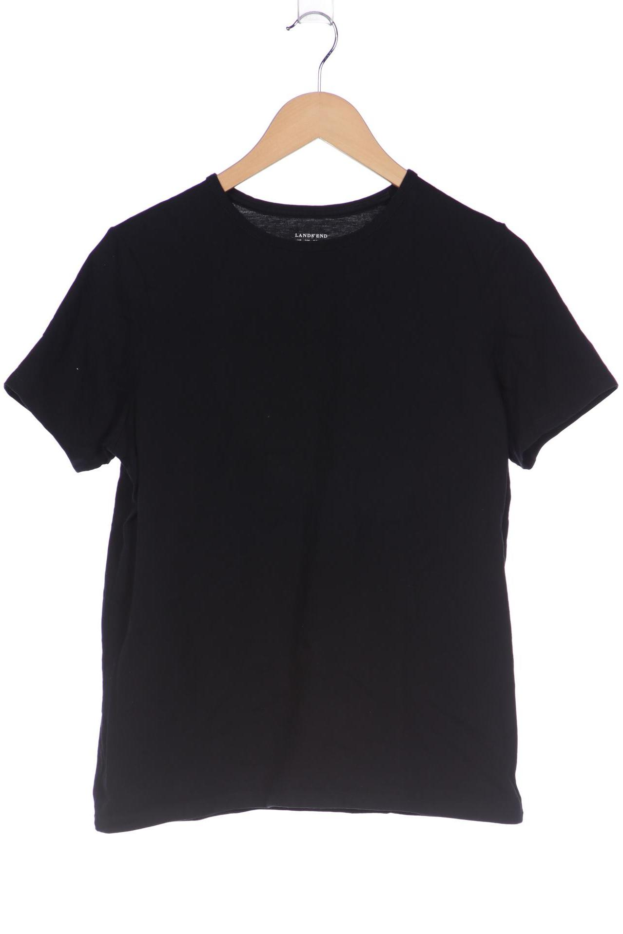 

Lands End Damen T-Shirt, schwarz, Gr. 38