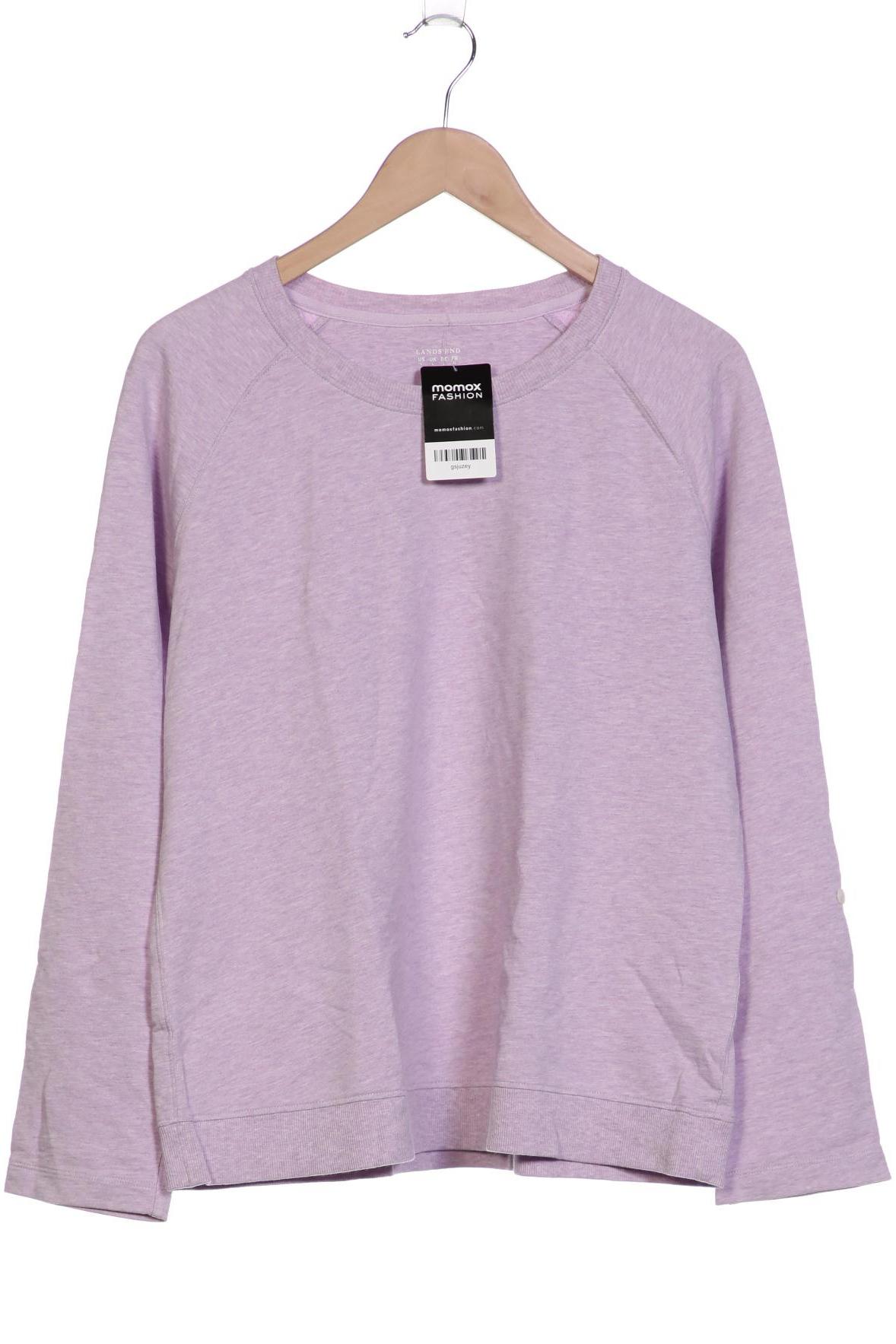 

Lands End Damen Sweatshirt, flieder, Gr. 42