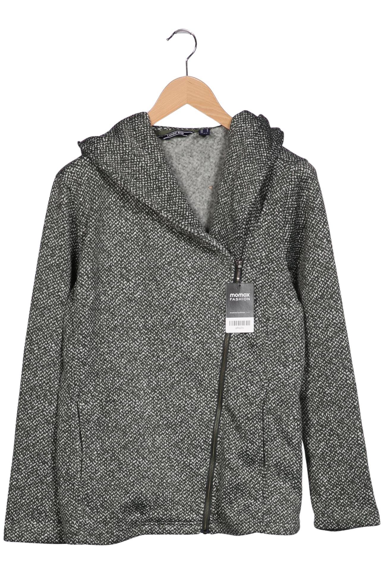 

Lands End Damen Kapuzenpullover, grau, Gr. 38