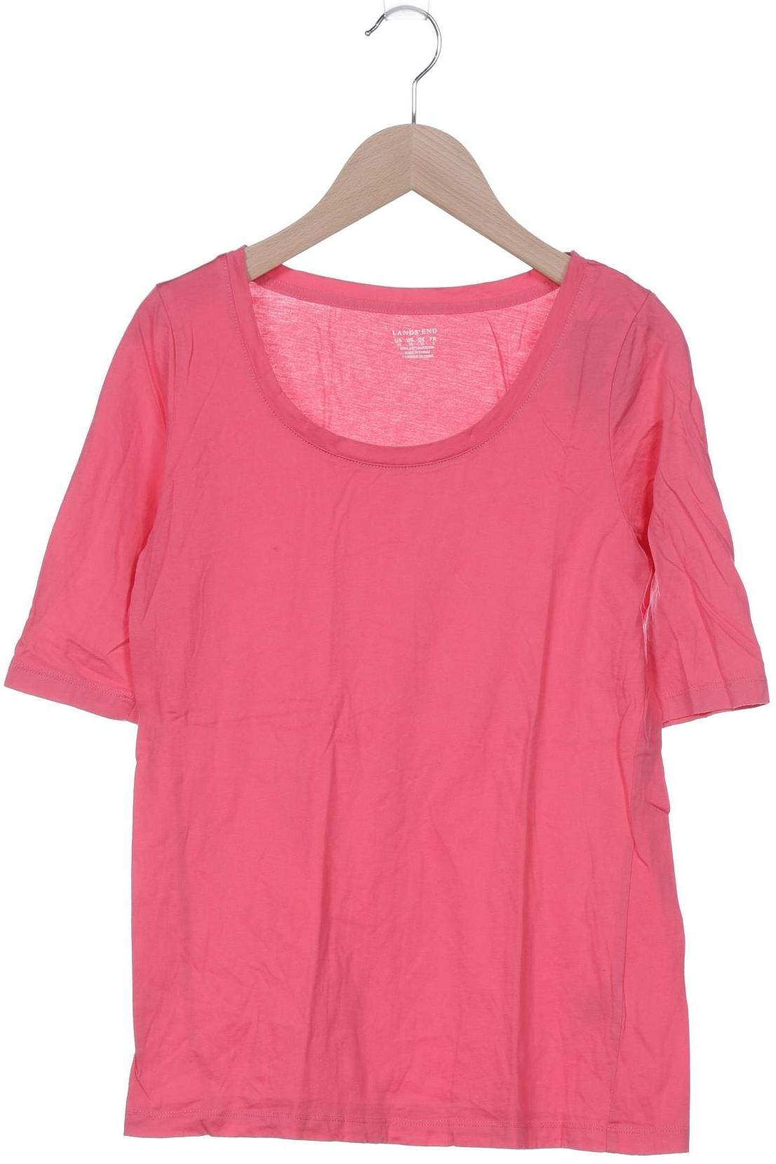 

Lands End Damen T-Shirt, pink, Gr. 34