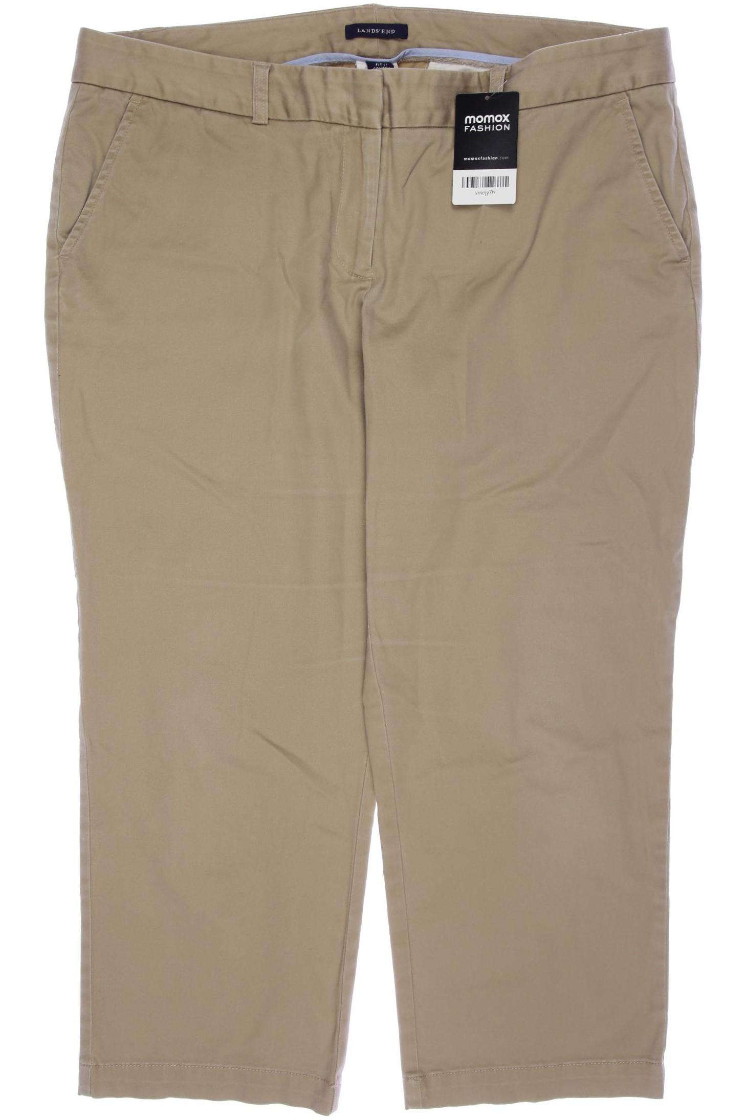 

Lands End Damen Stoffhose, beige, Gr. 44