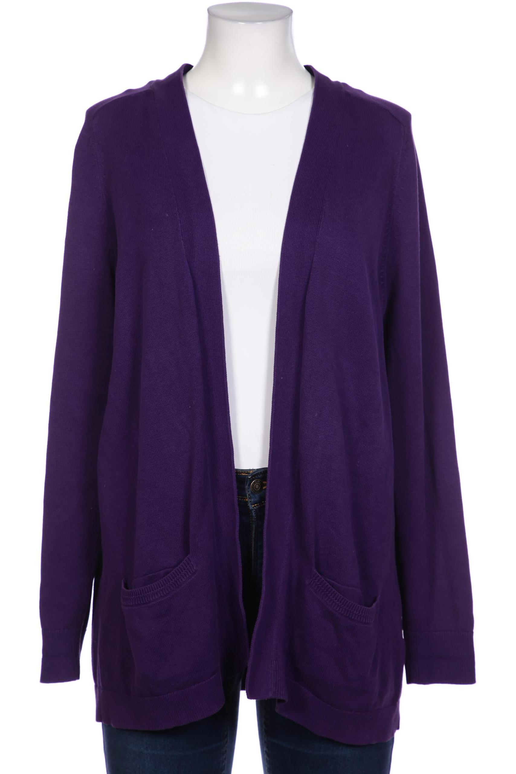 

Lands End Damen Strickjacke, flieder, Gr. 42