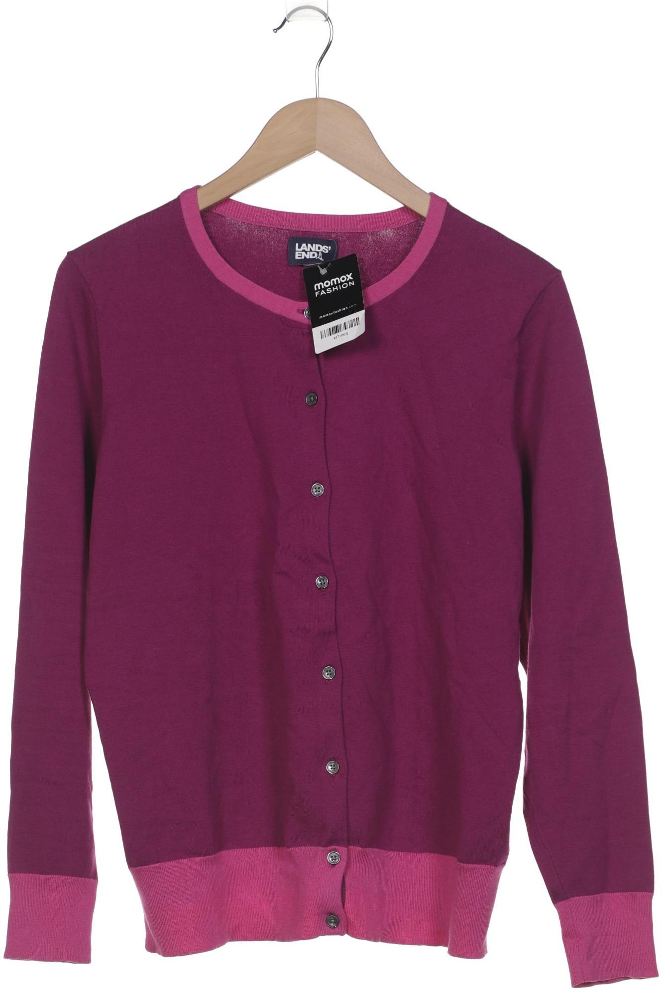 

Lands End Damen Strickjacke, pink, Gr. 42