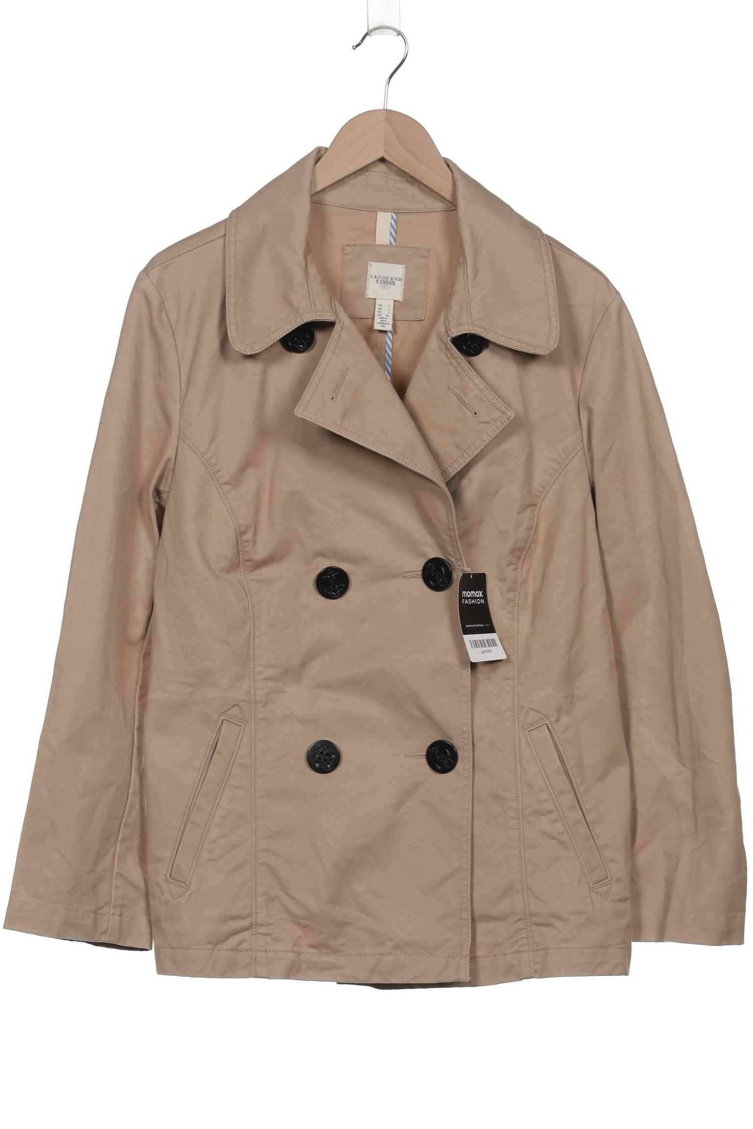 

Lands End Damen Jacke, beige, Gr. 42