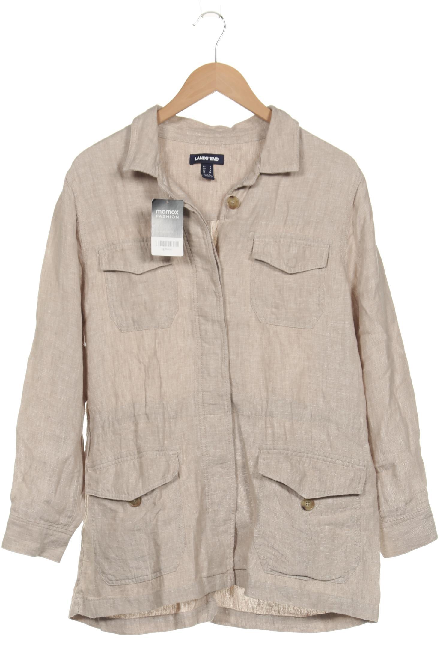 

Lands End Damen Jacke, beige, Gr. 42