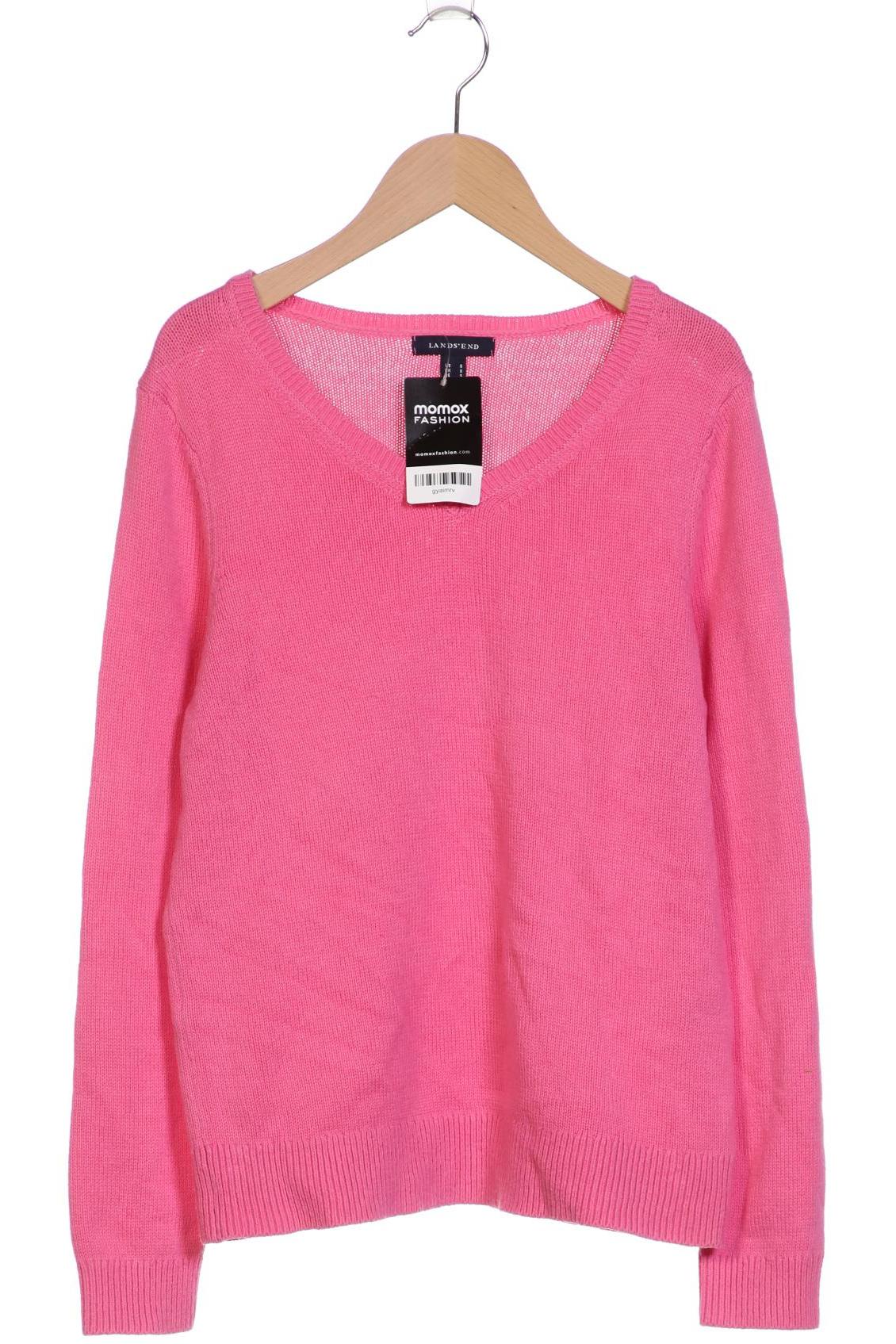 

Lands End Damen Pullover, pink, Gr. 36