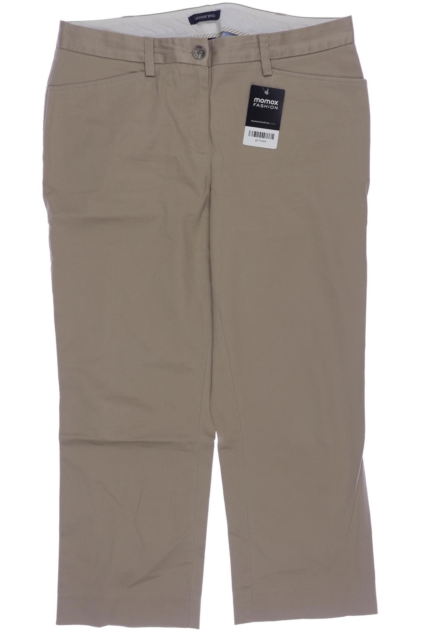 

Lands End Damen Stoffhose, beige, Gr. 40