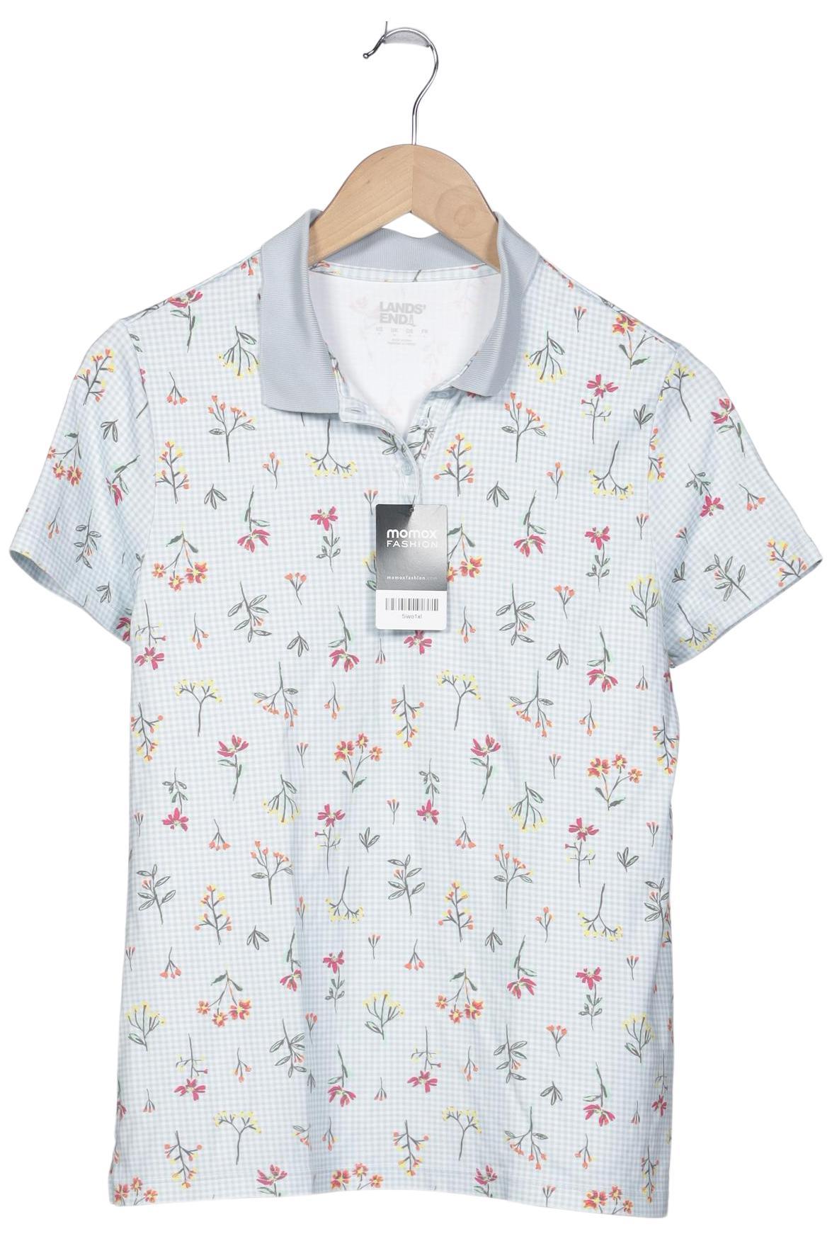 

Lands End Damen Poloshirt, hellblau, Gr. 38