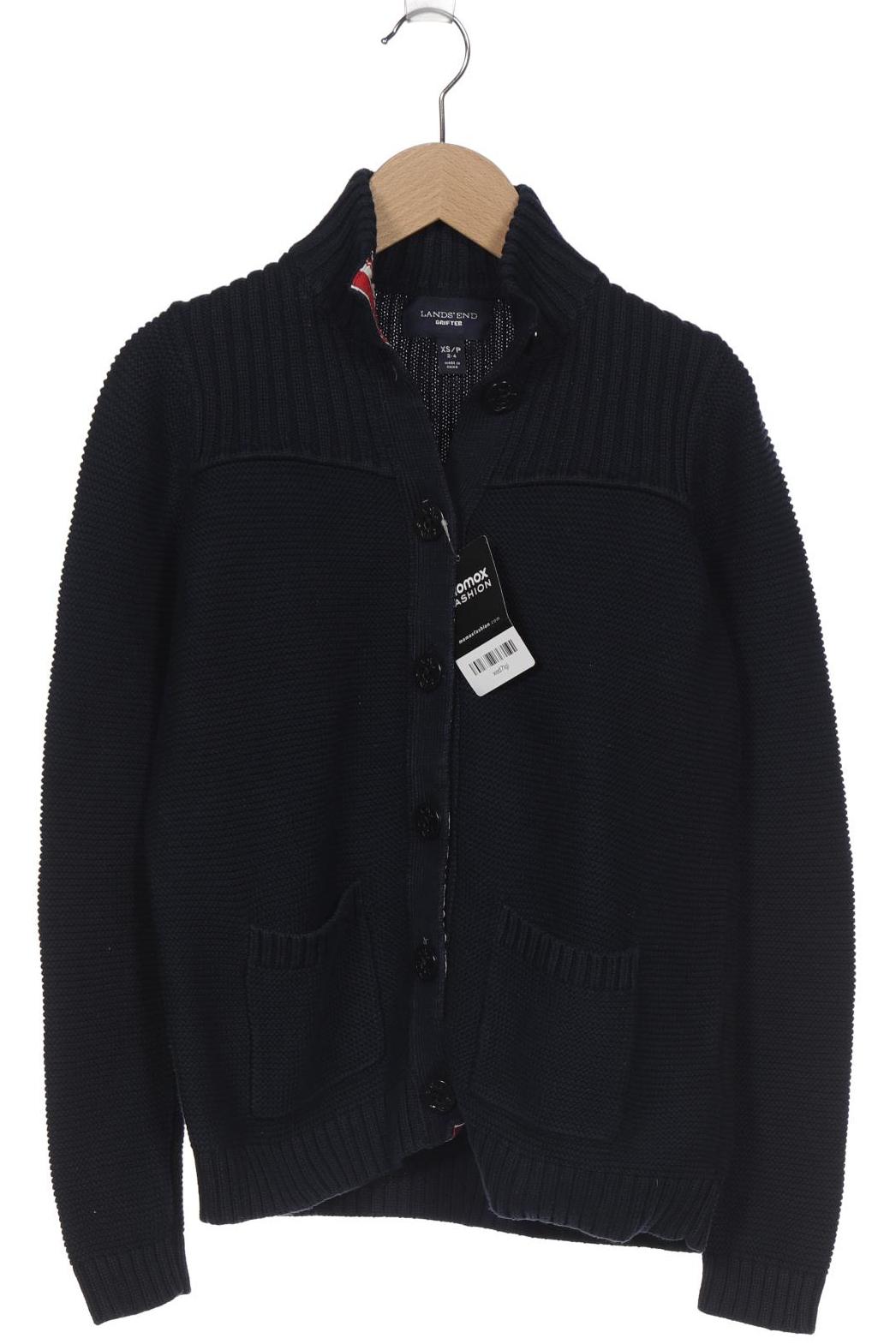 

Lands End Damen Strickjacke, marineblau, Gr. 2
