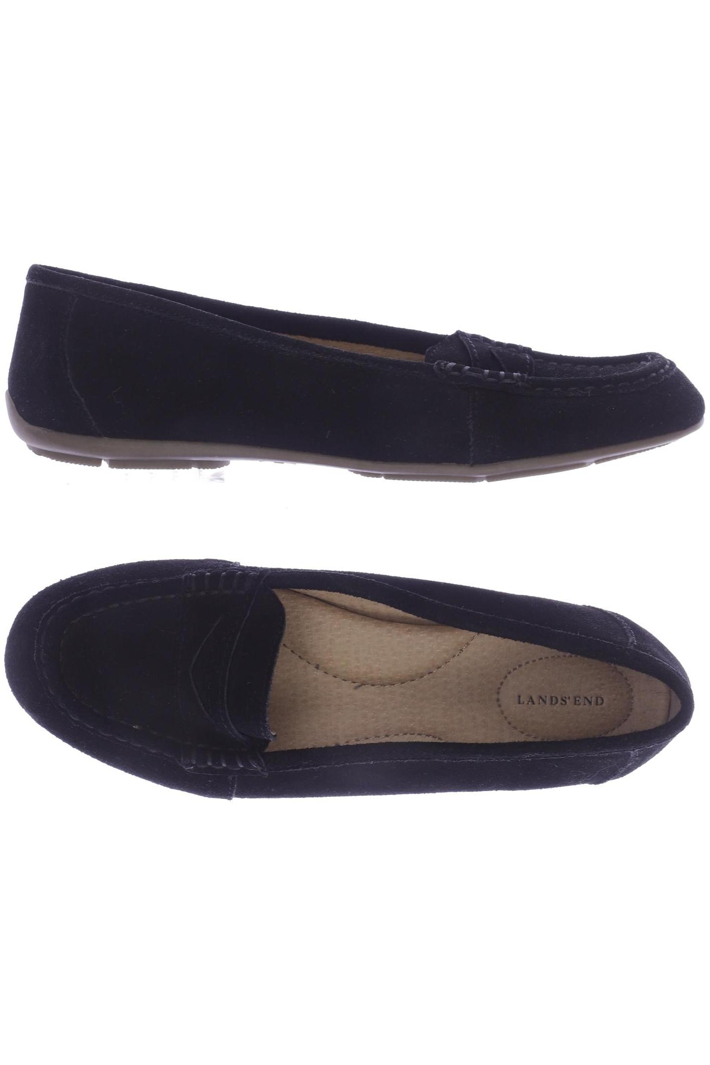 

Lands´End Damen Halbschuh, schwarz