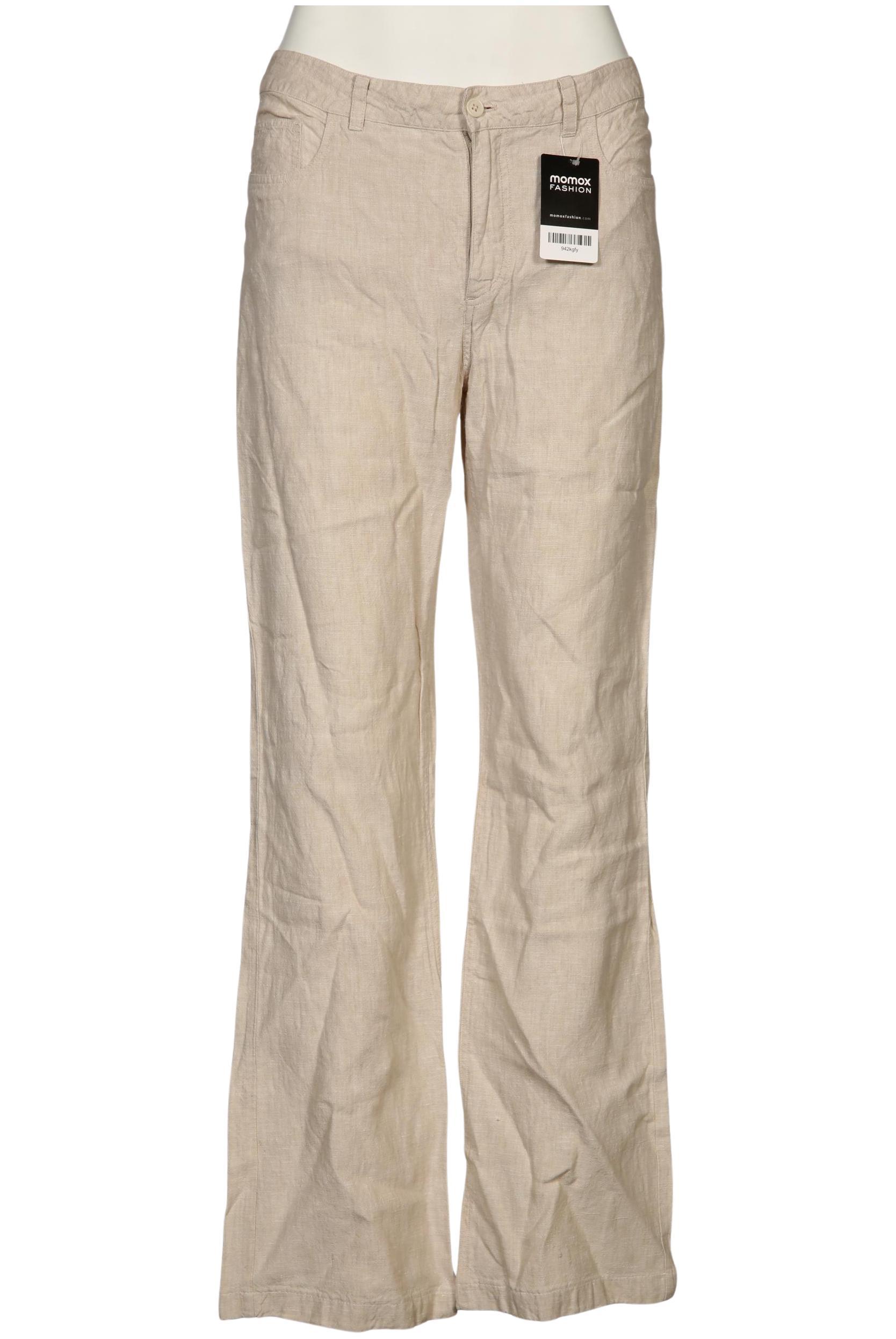 

Lands End Damen Stoffhose, beige, Gr. 10