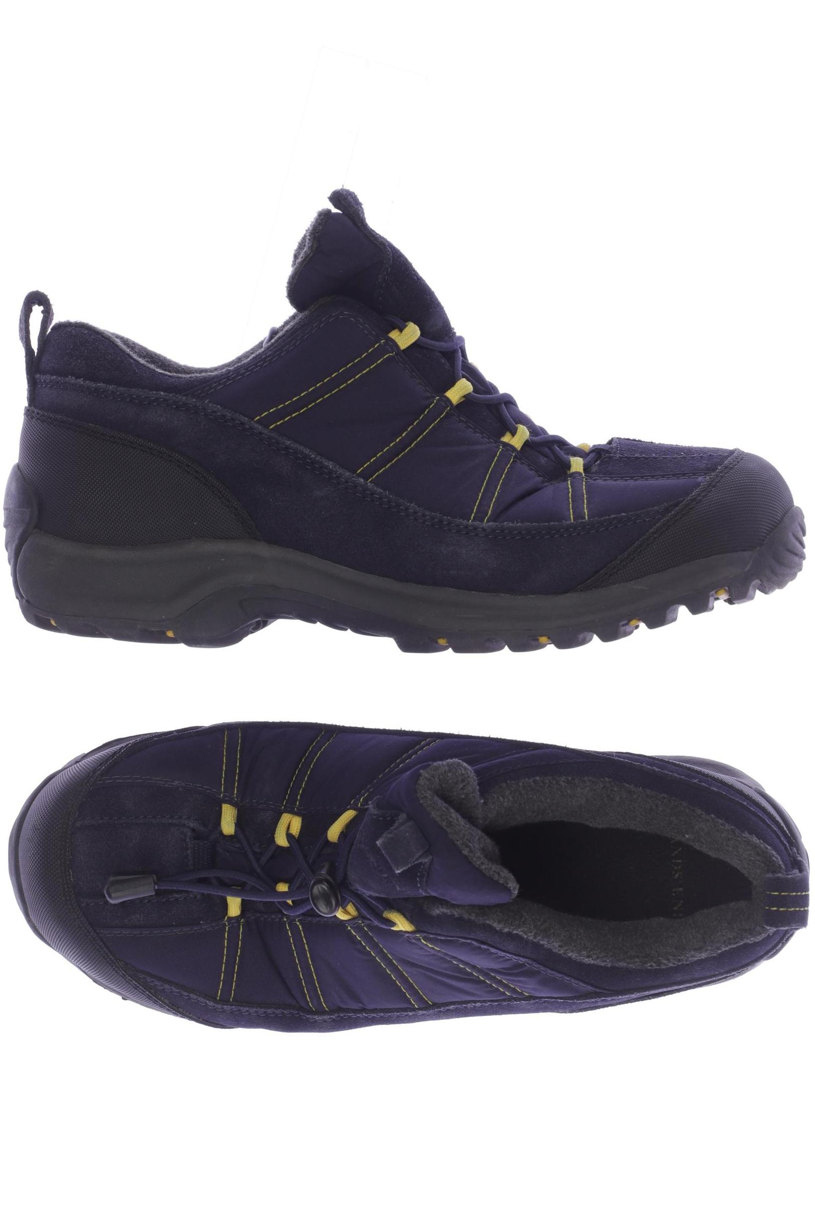 

Lands End Damen Halbschuh, marineblau, Gr. 8.5