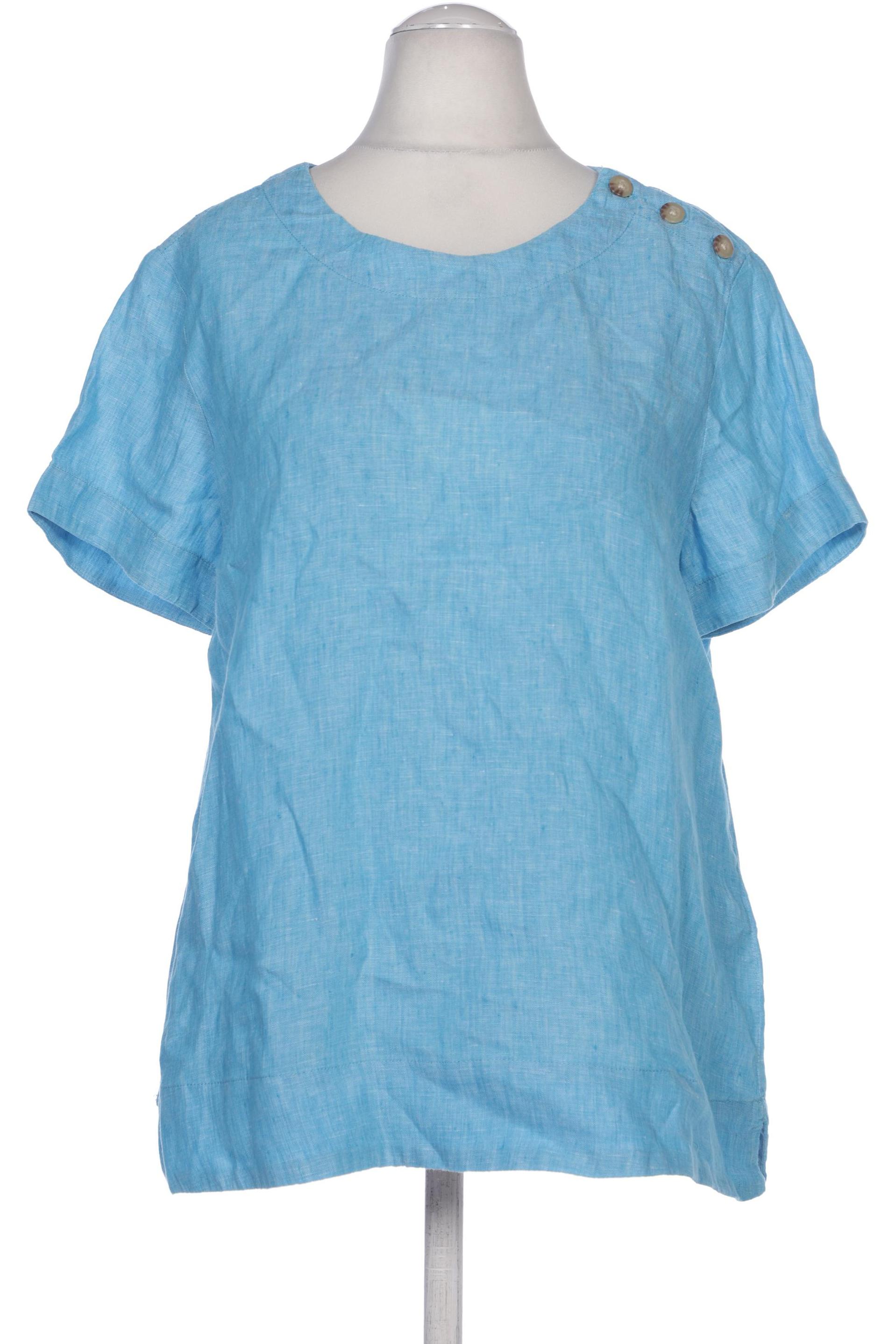 

Lands End Damen Bluse, blau, Gr. 38