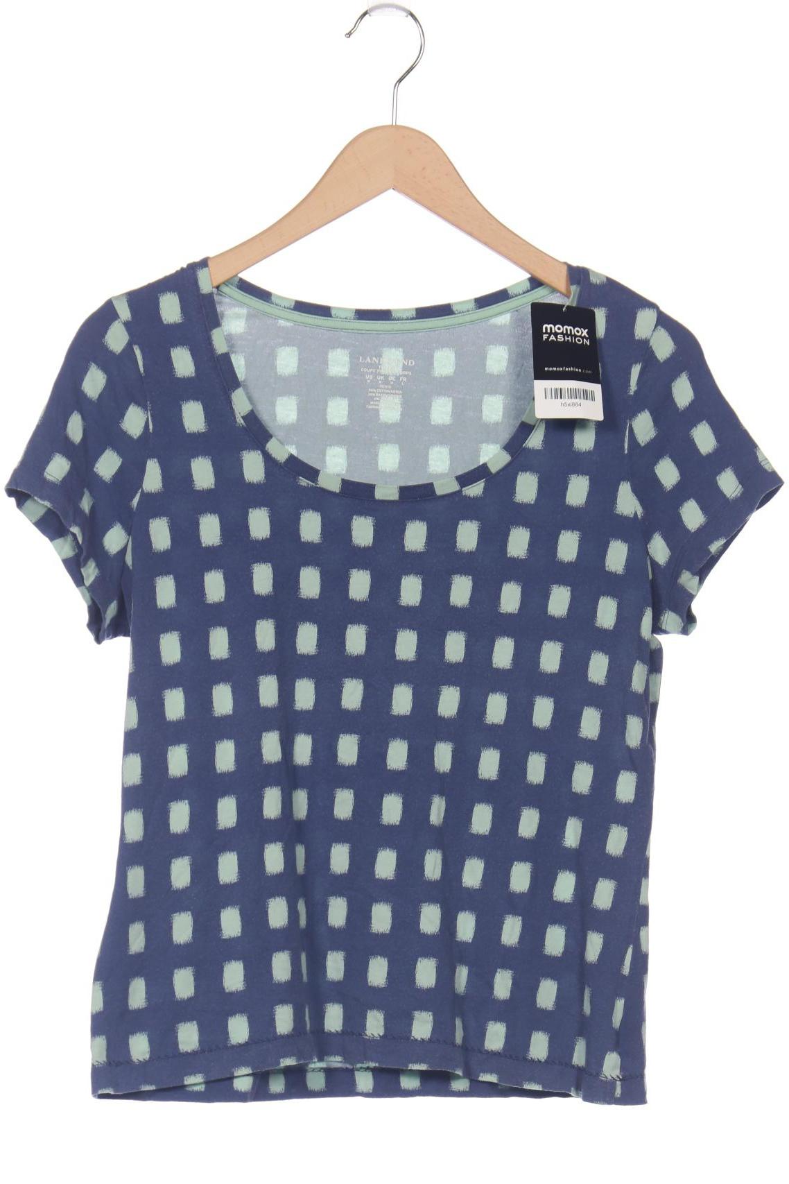 

Lands End Damen T-Shirt, blau, Gr. 38