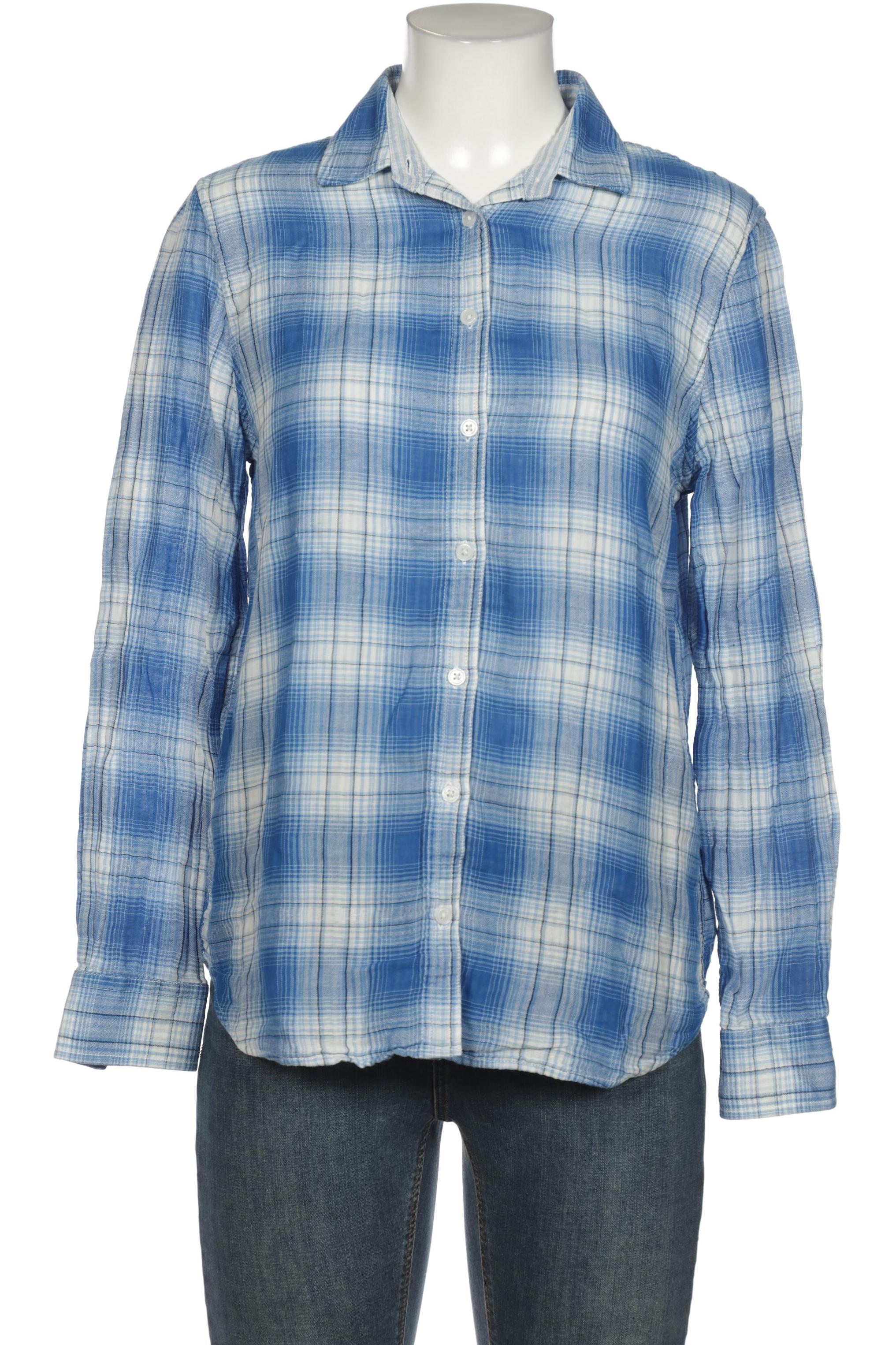 

Lands End Damen Bluse, blau, Gr. 38