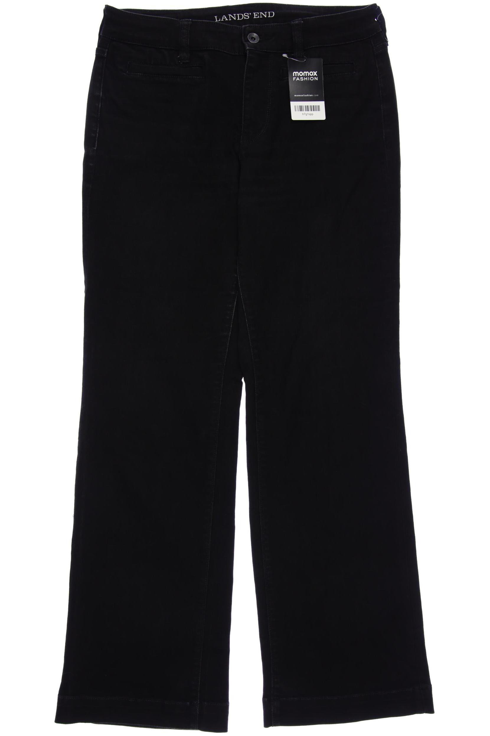 

Lands End Damen Jeans, schwarz, Gr. 36