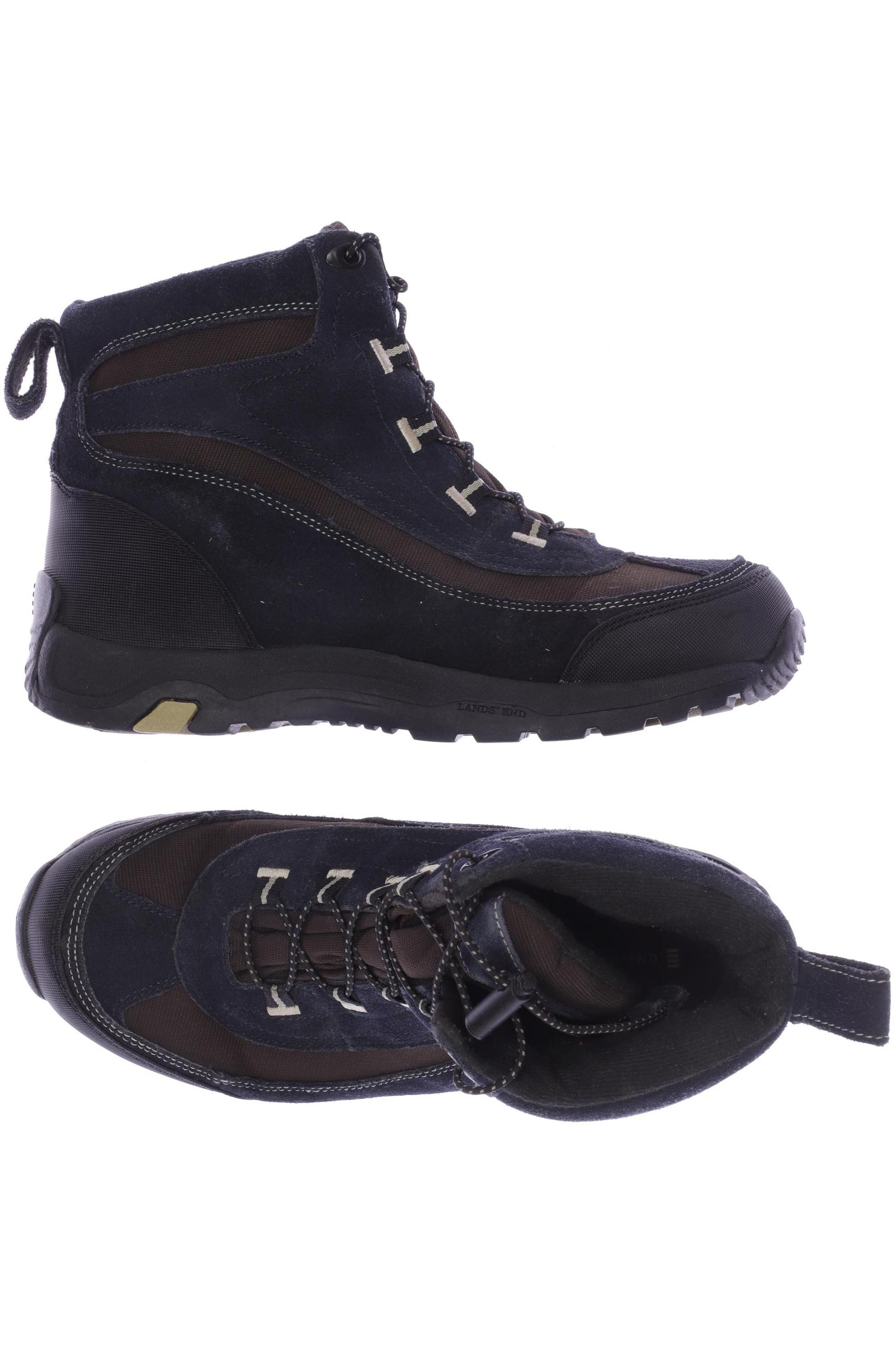 

Lands End Damen Stiefel, marineblau, Gr. 8