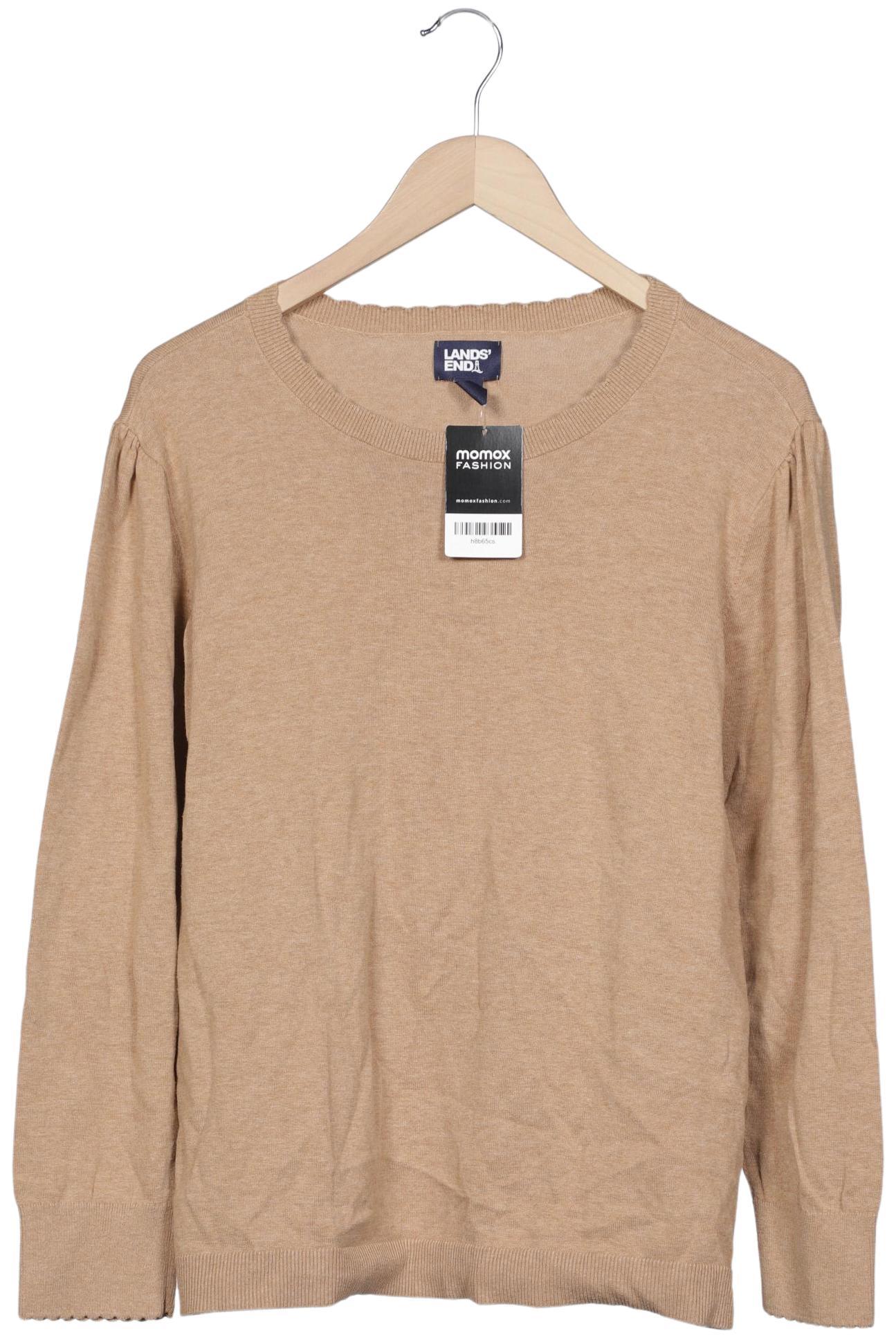 

Lands End Damen Pullover, beige, Gr. 52