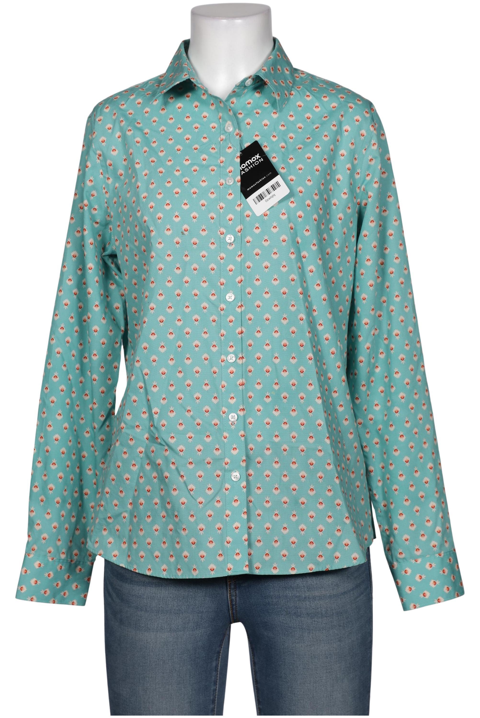 

Lands End Damen Bluse, türkis, Gr. 38