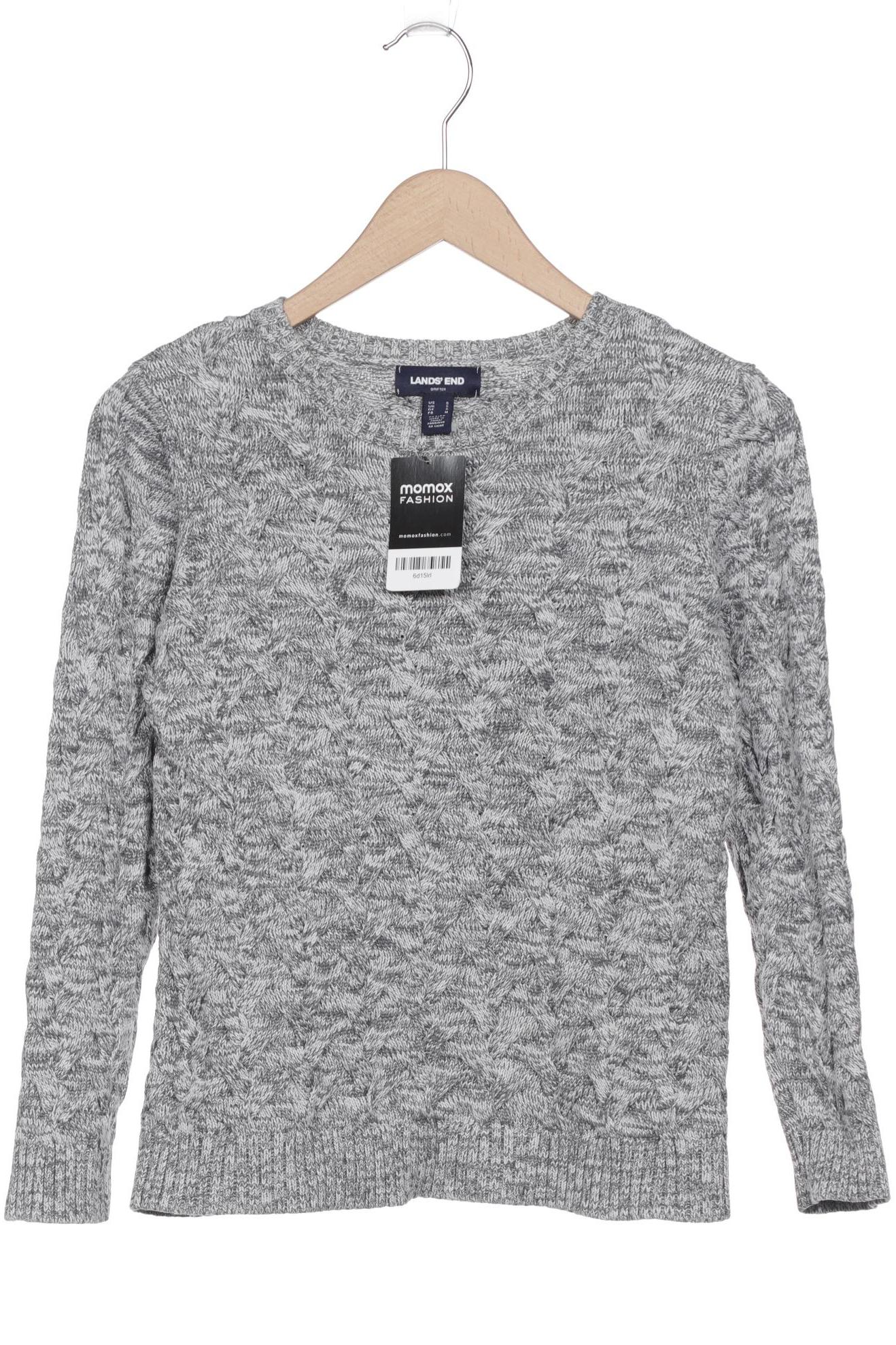 

Lands End Damen Pullover, grau, Gr. 36