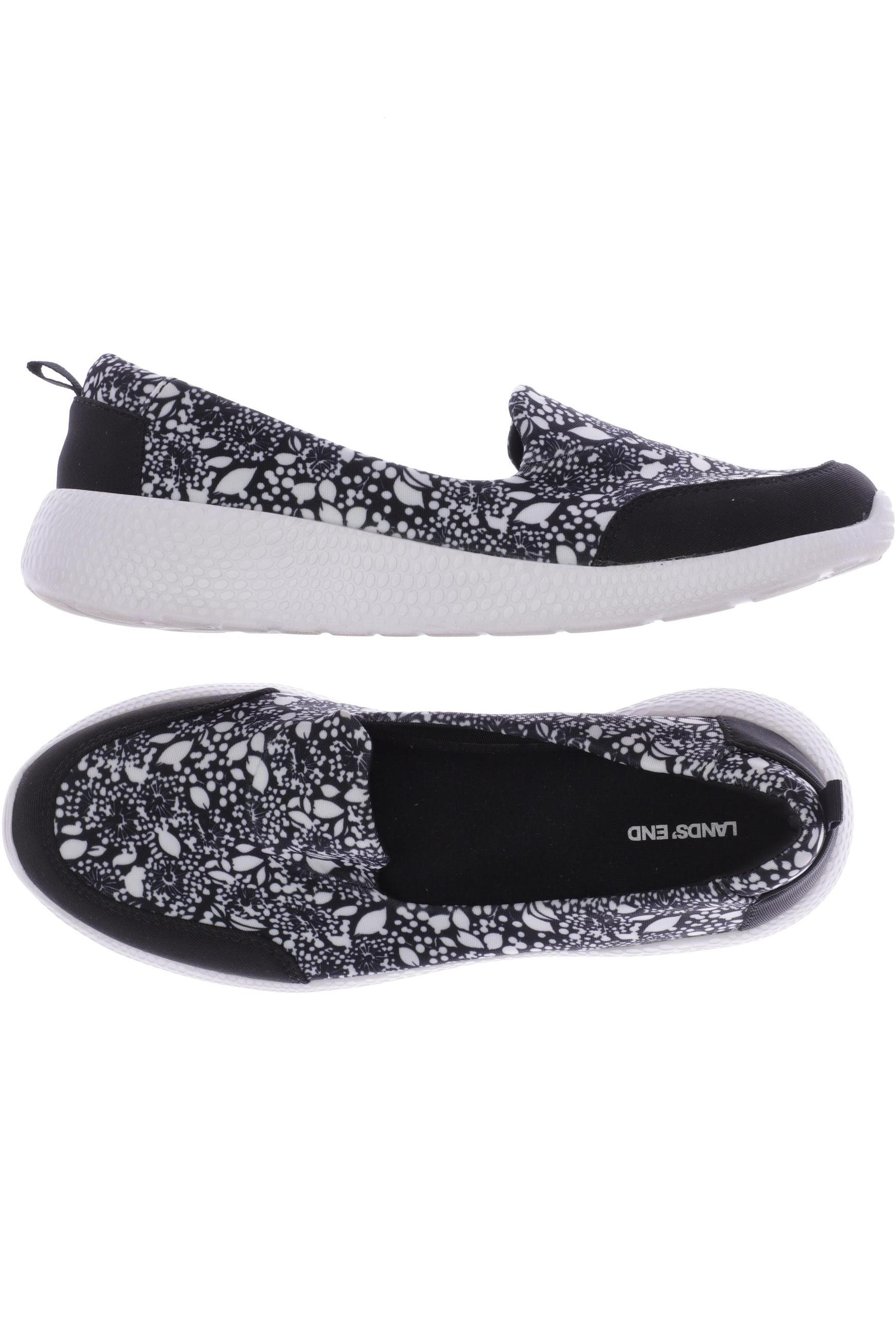 

Lands´End Damen Halbschuh, schwarz