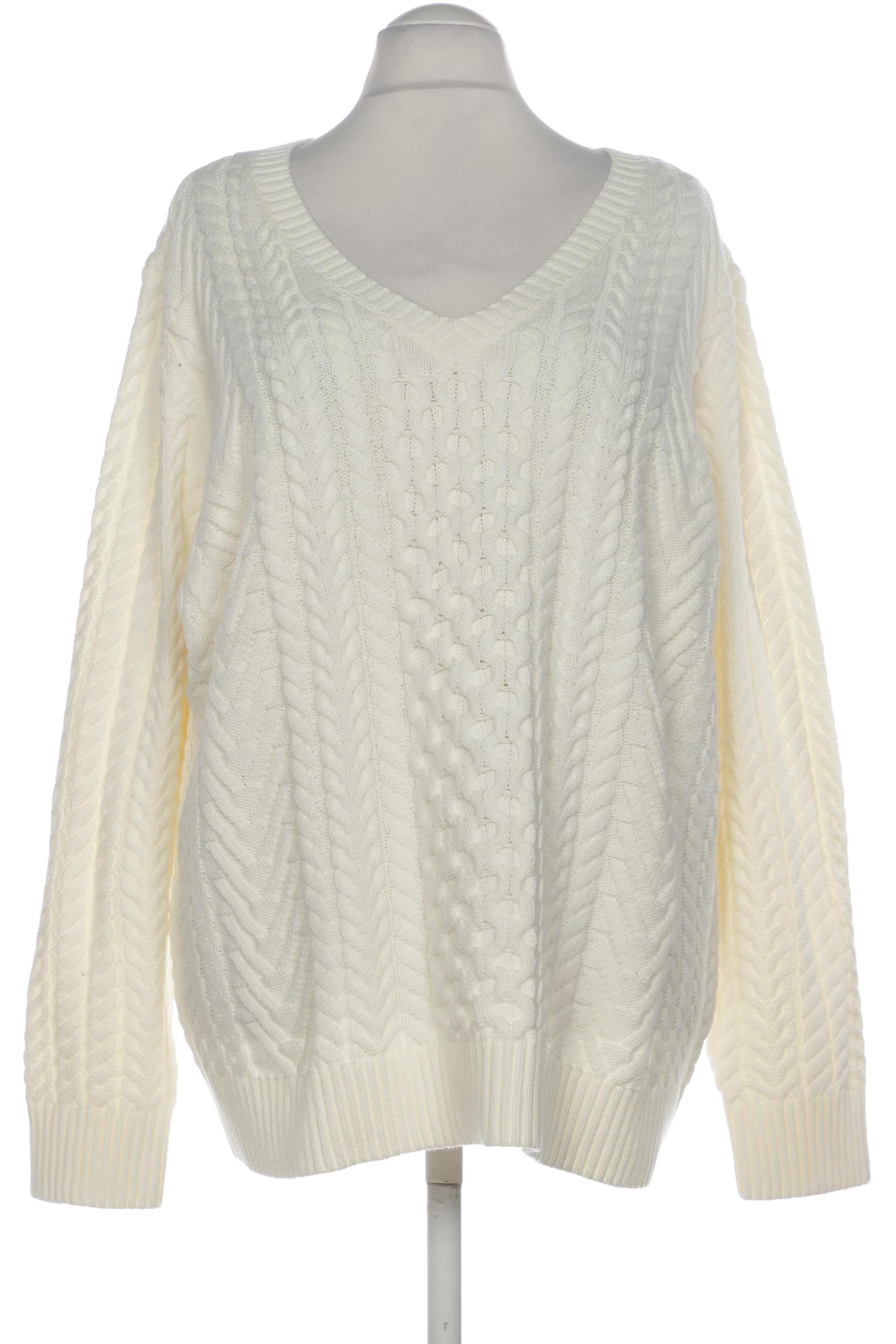 

Lands End Damen Pullover, cremeweiß, Gr. 56
