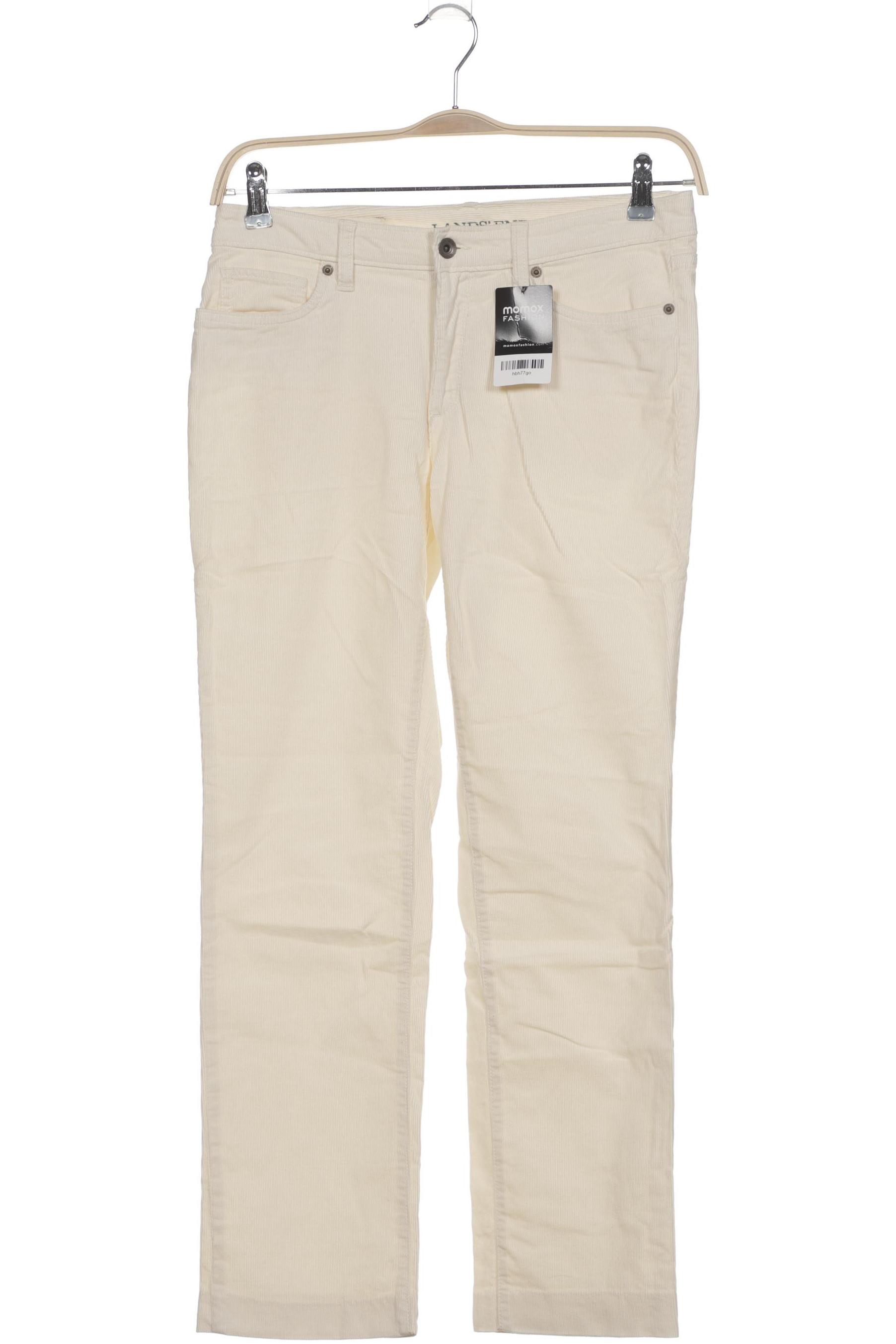 

Lands End Damen Stoffhose, cremeweiß, Gr. 36