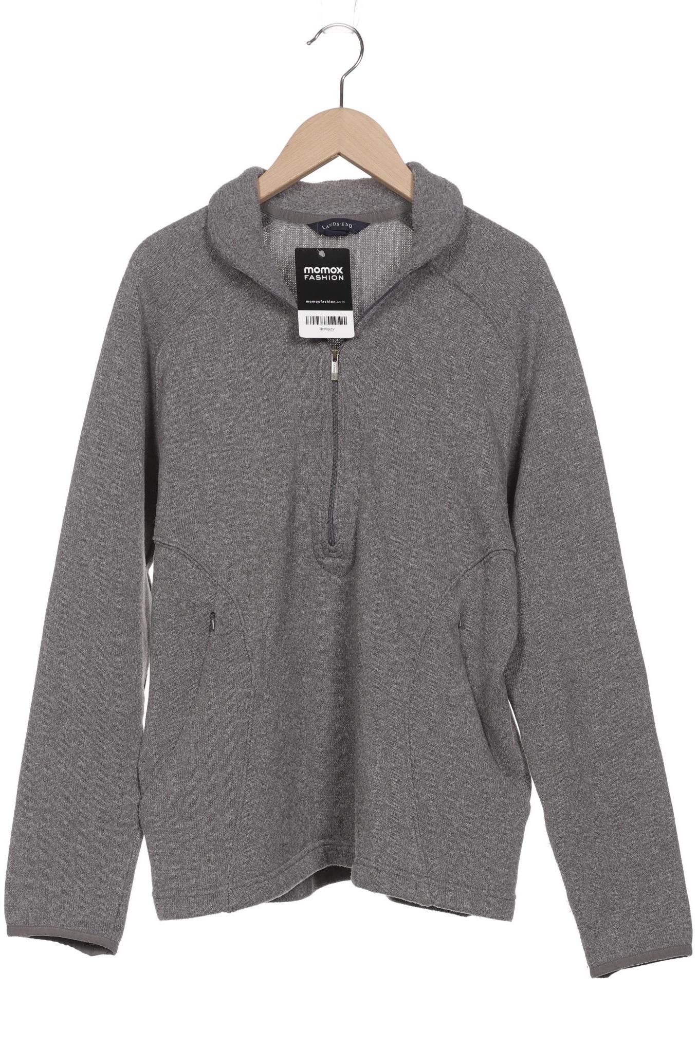 

Lands End Damen Pullover, grau, Gr. 38