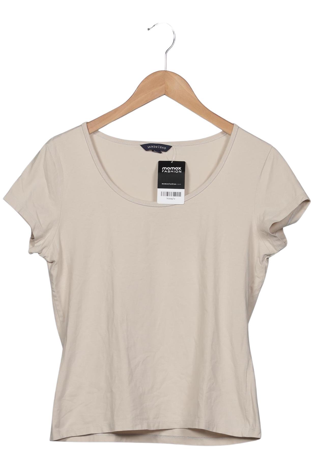

Lands End Damen T-Shirt, beige, Gr. 38