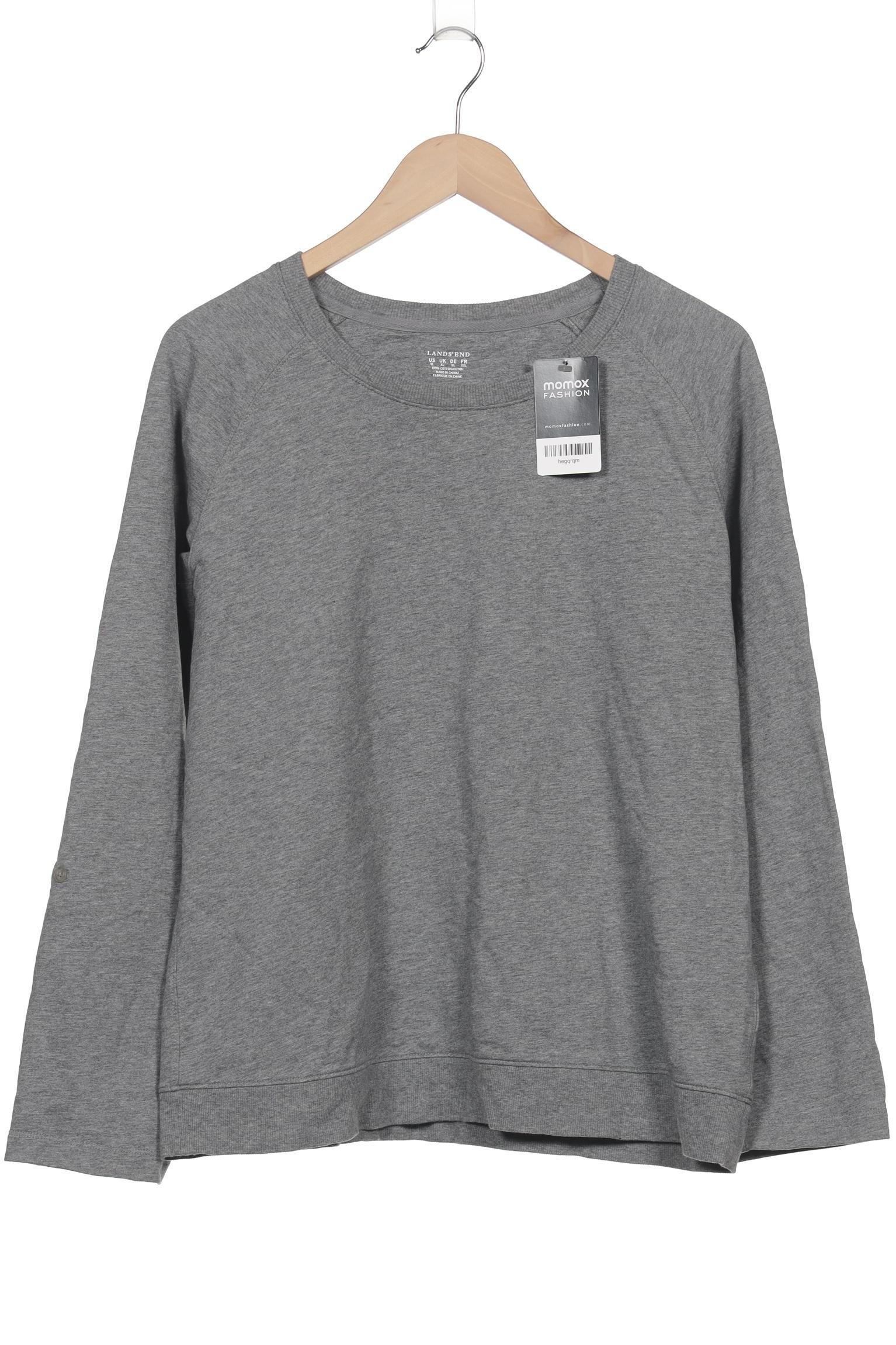 

Lands End Damen Sweatshirt, grau, Gr. 44