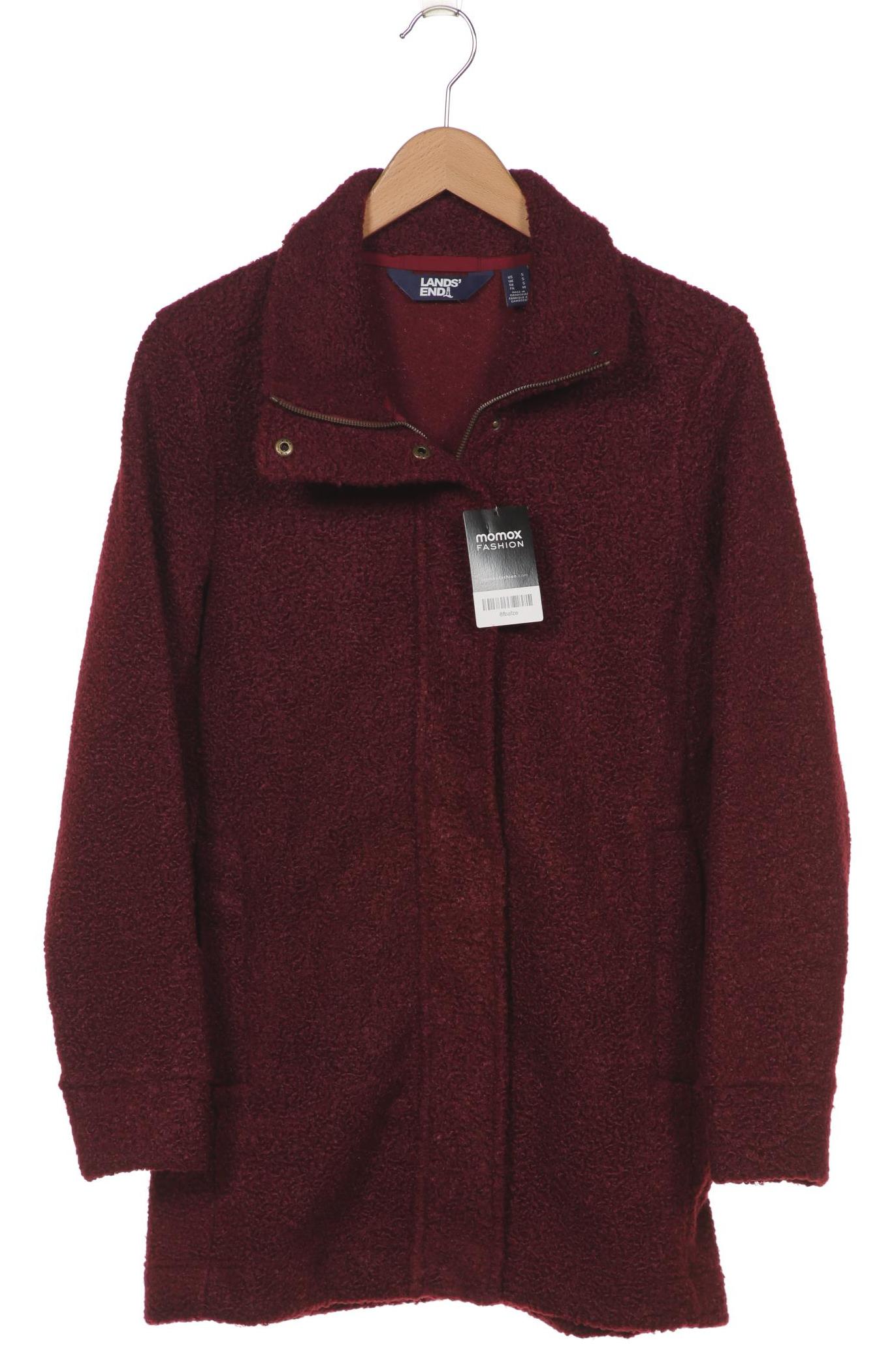 

Lands End Damen Mantel, bordeaux
