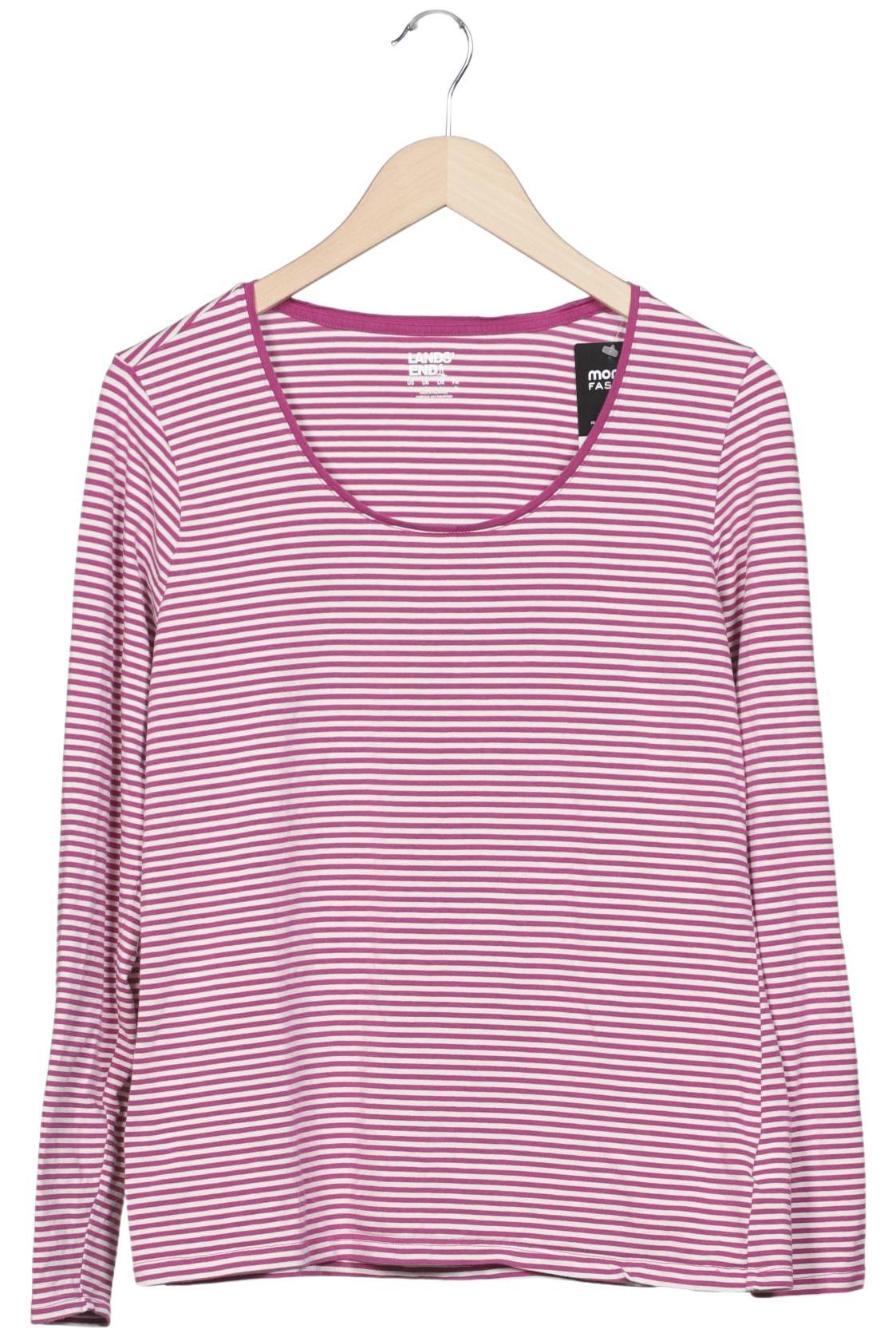 

Lands End Damen Langarmshirt, mehrfarbig, Gr. 42