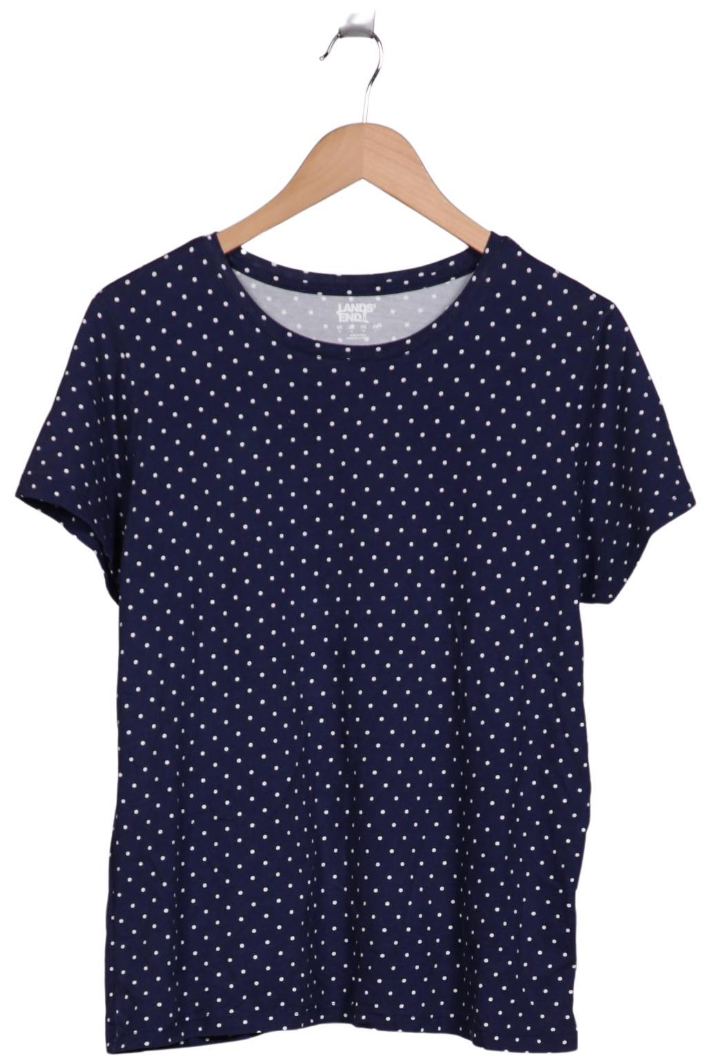 

Lands End Damen T-Shirt, marineblau, Gr. 38