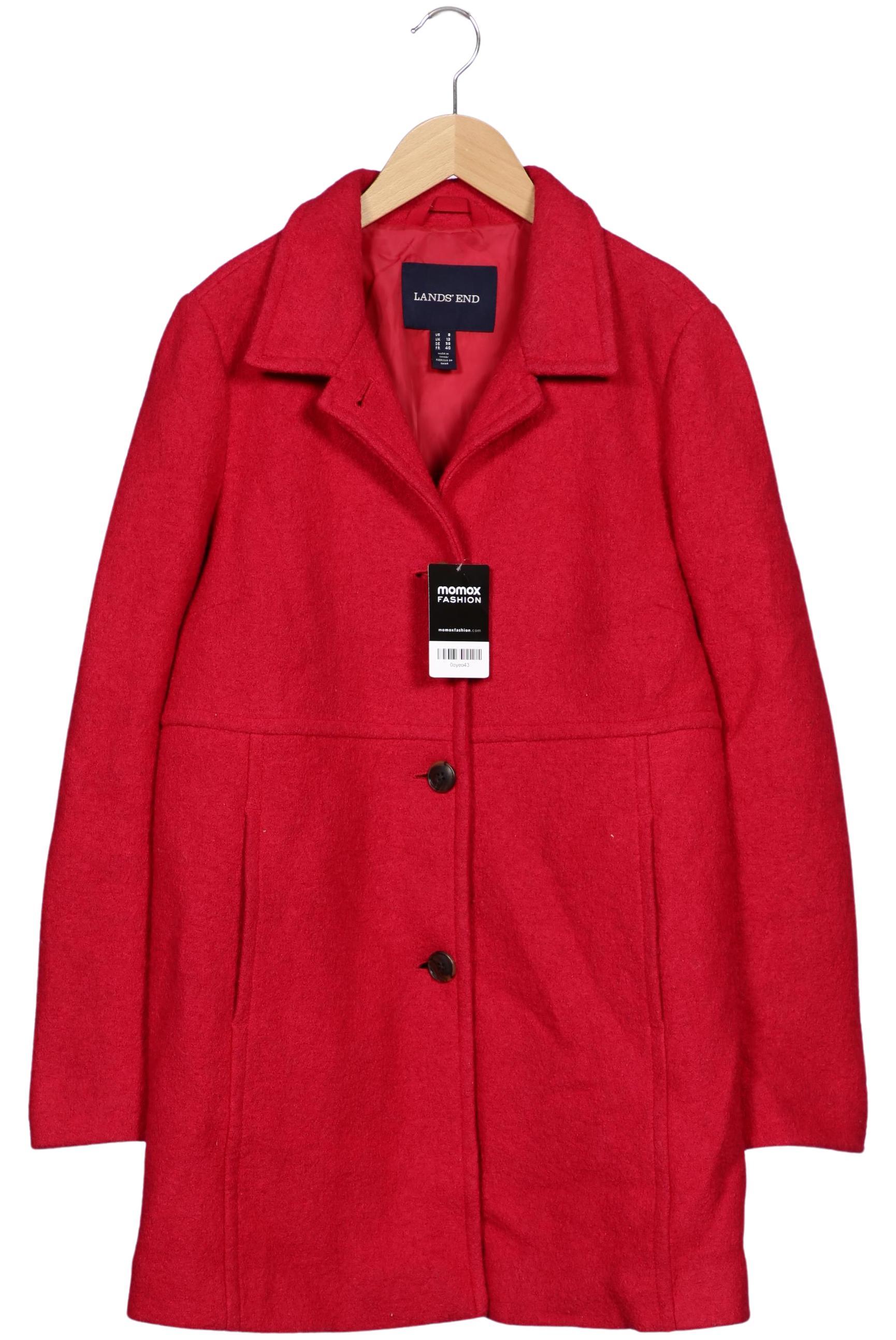 

Lands End Damen Mantel, rot, Gr. 38