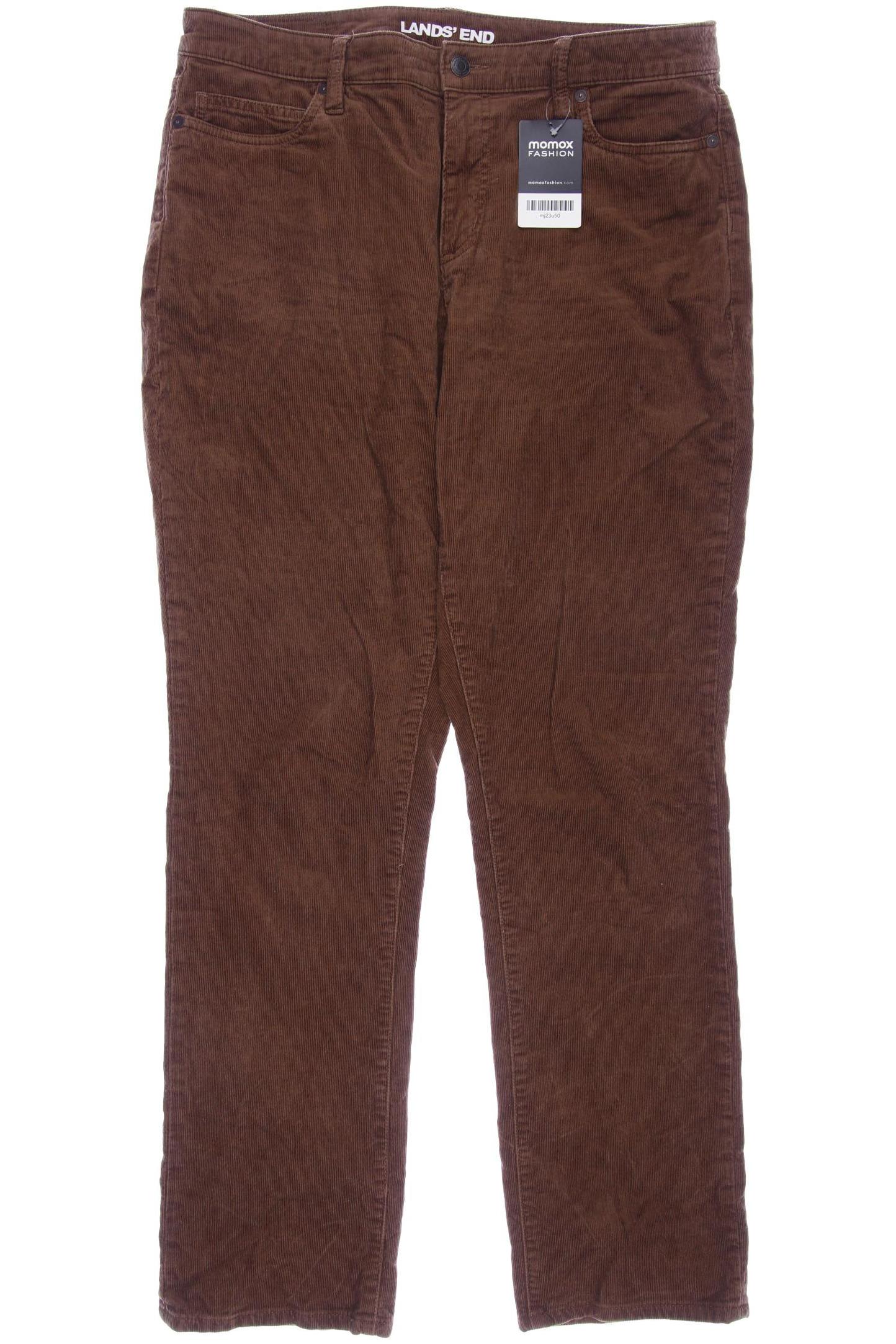 

Lands End Damen Stoffhose, braun, Gr. 42