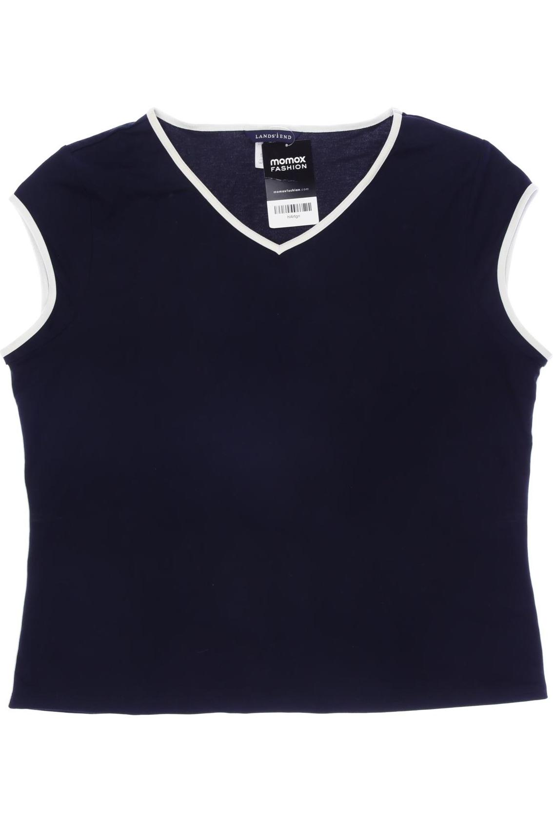 

Lands End Damen T-Shirt, marineblau, Gr. 44