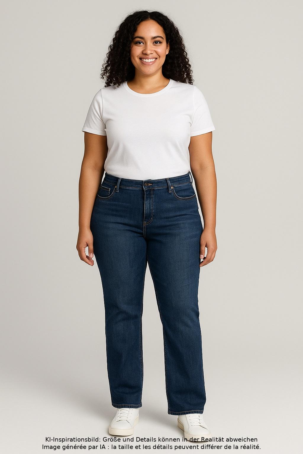 

Lands End Damen Jeans, blau, Gr. 42