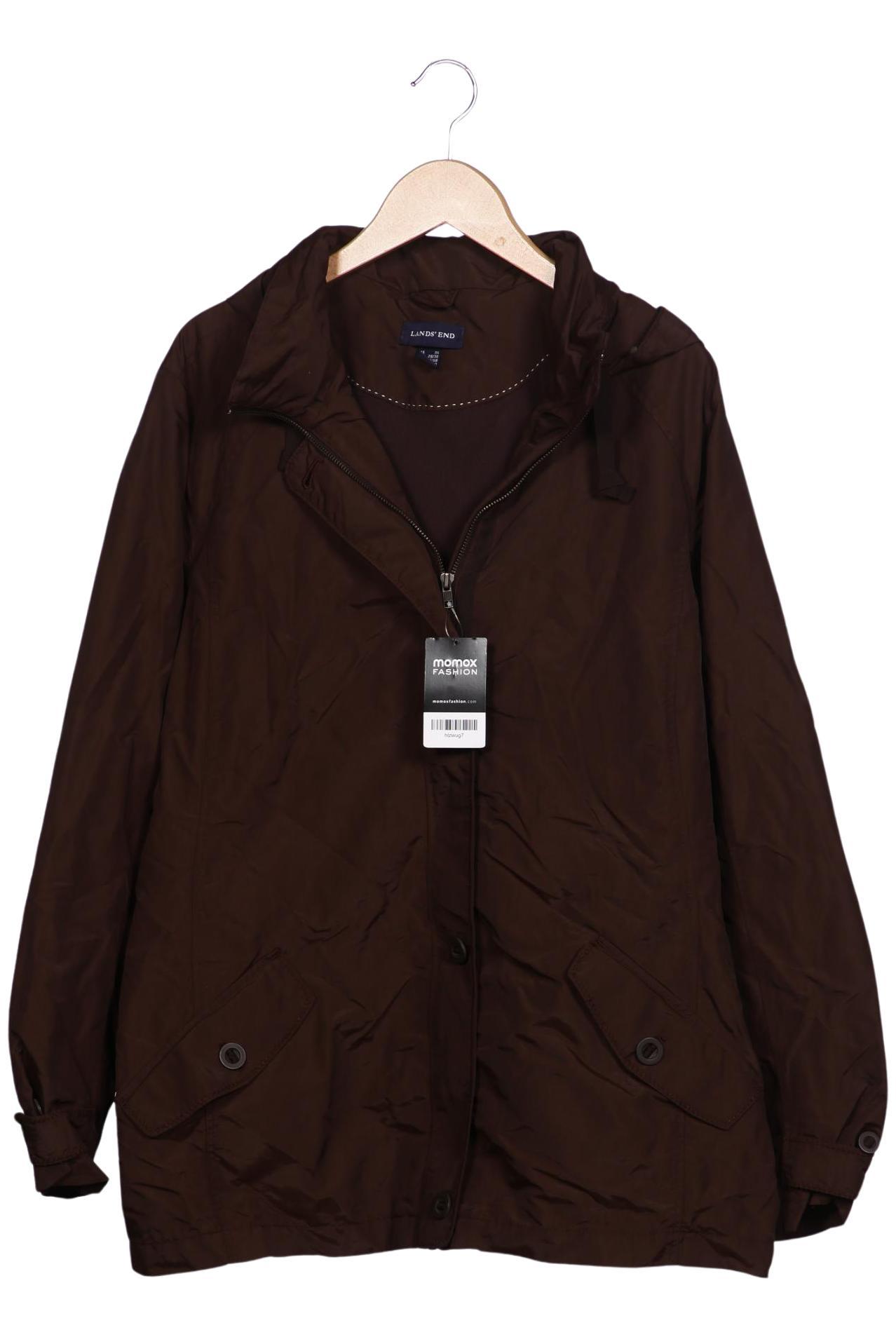 

Lands End Damen Jacke, braun, Gr. 28