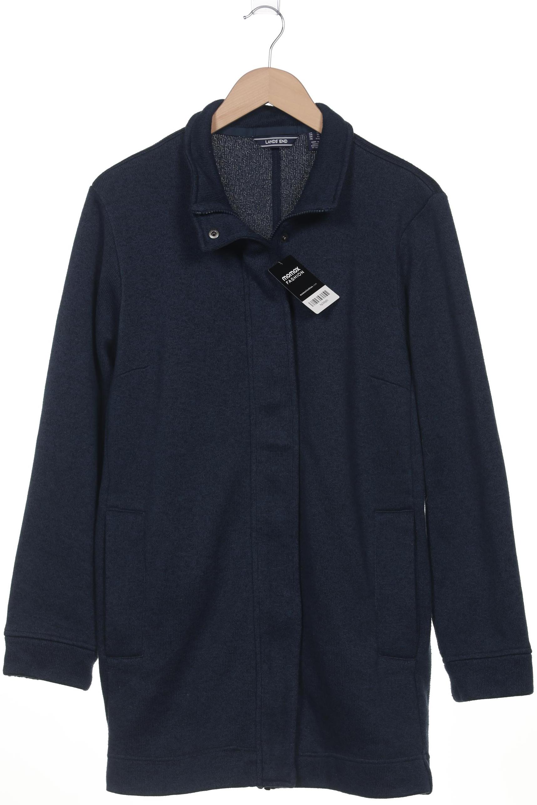 

Lands End Damen Strickjacke, marineblau, Gr. 44