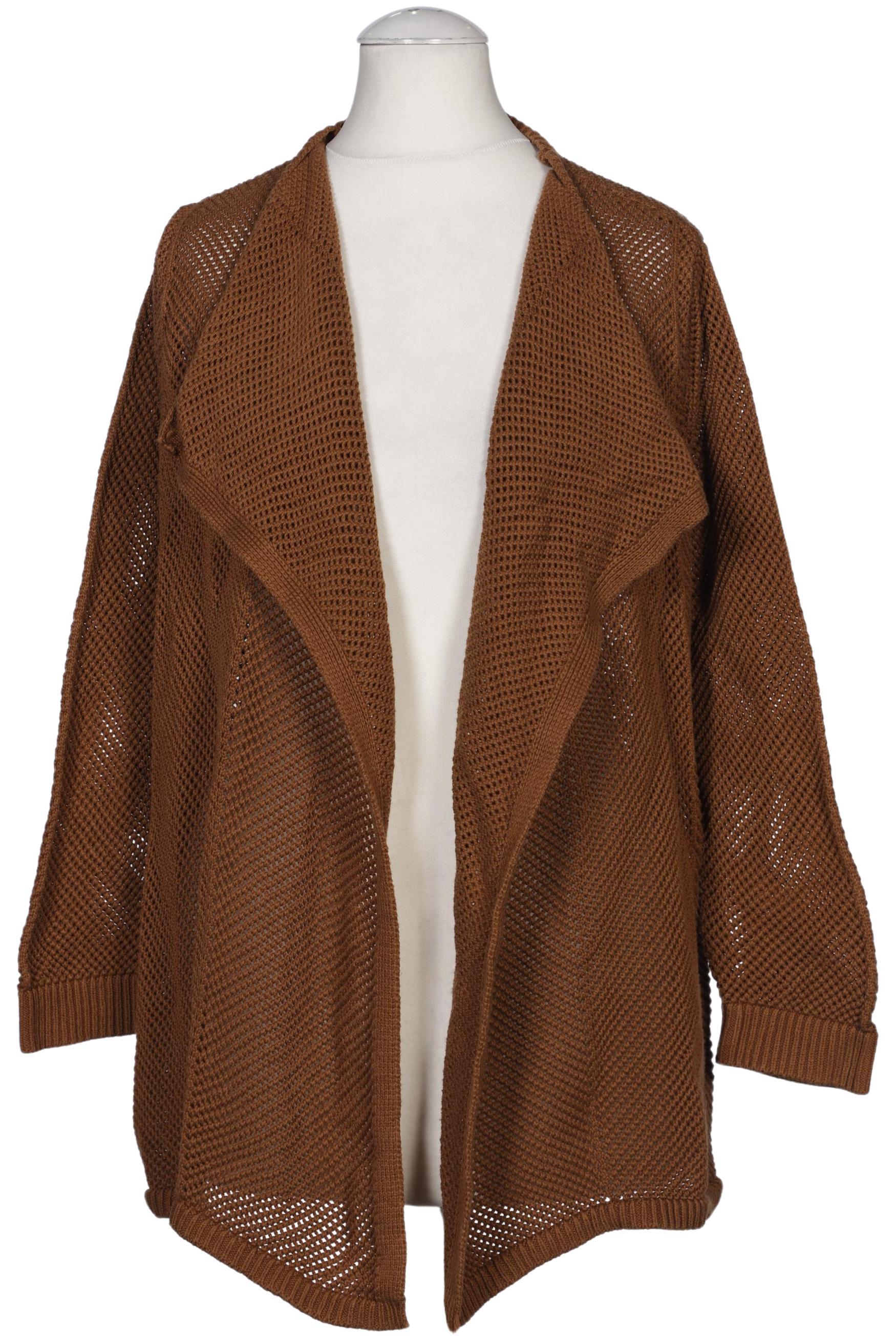 

Lands End Damen Strickjacke, braun, Gr. 36