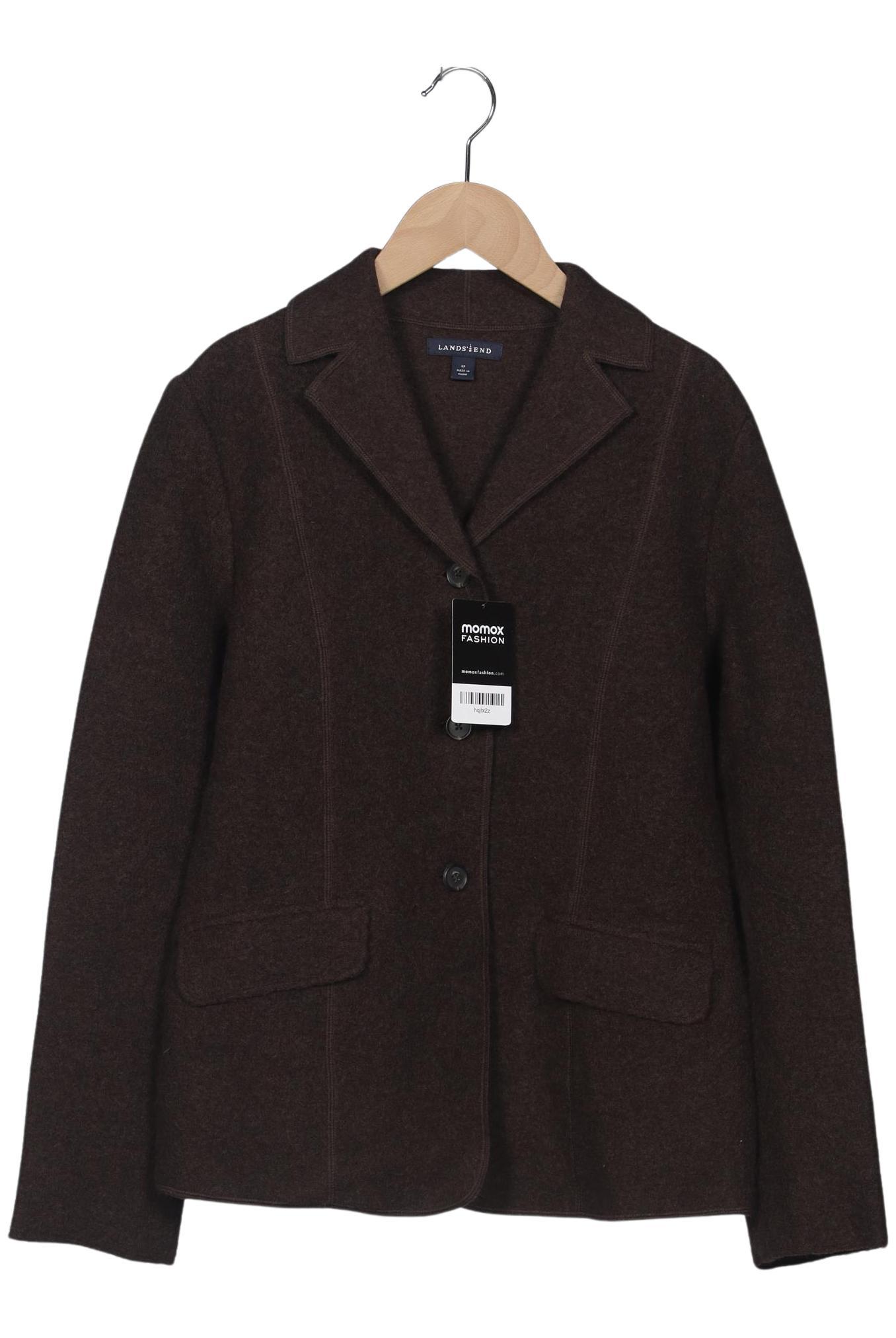 

Lands End Damen Strickjacke, braun, Gr. 4