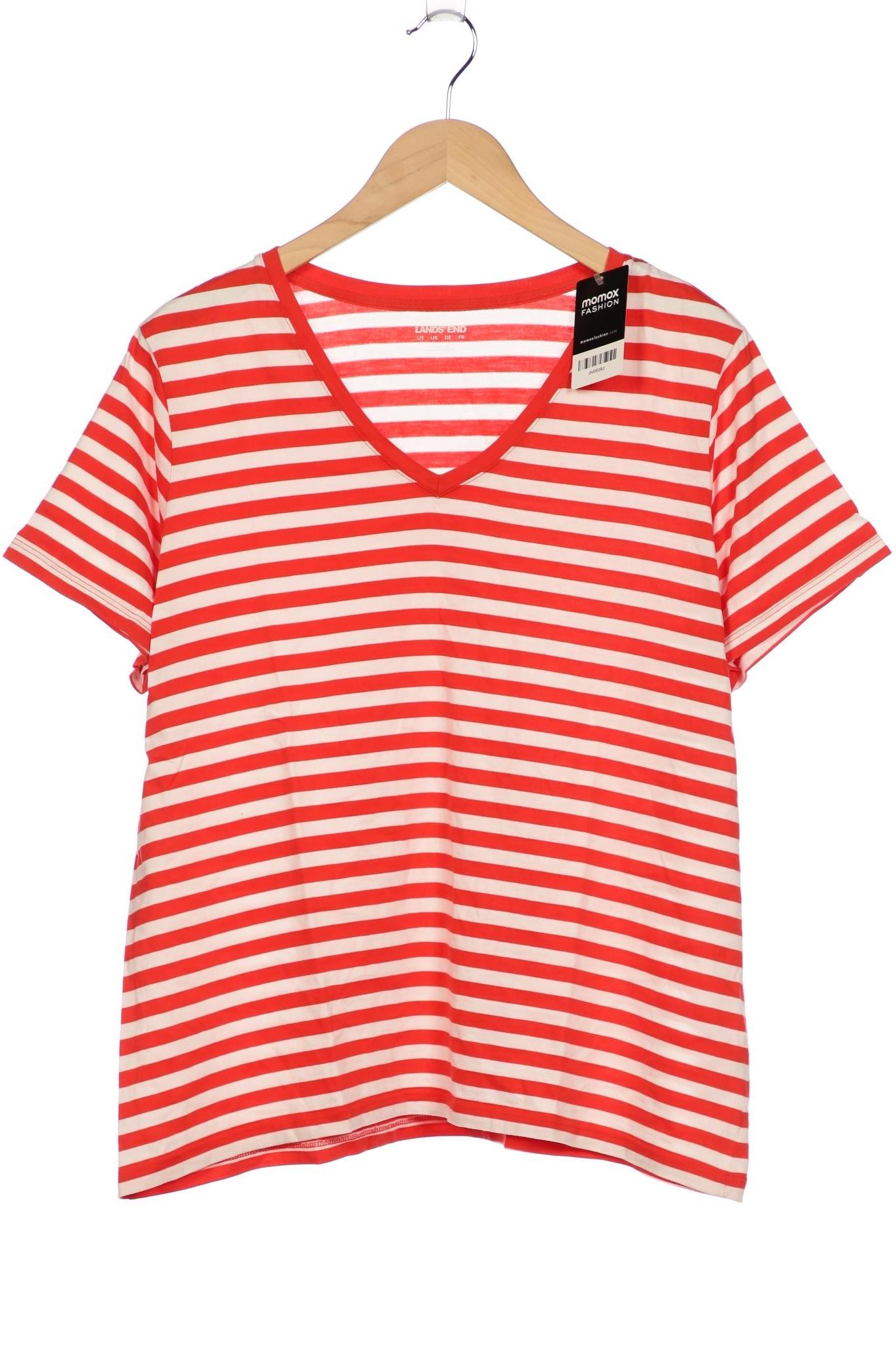 

Lands End Damen T-Shirt, rot, Gr. 42