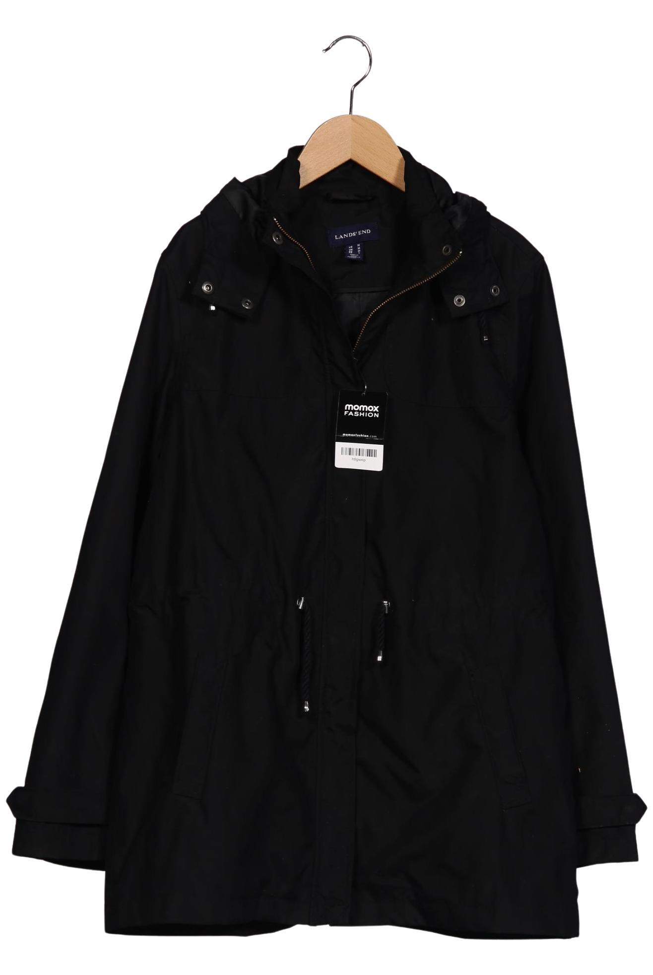 

Lands End Damen Jacke, schwarz, Gr. 38