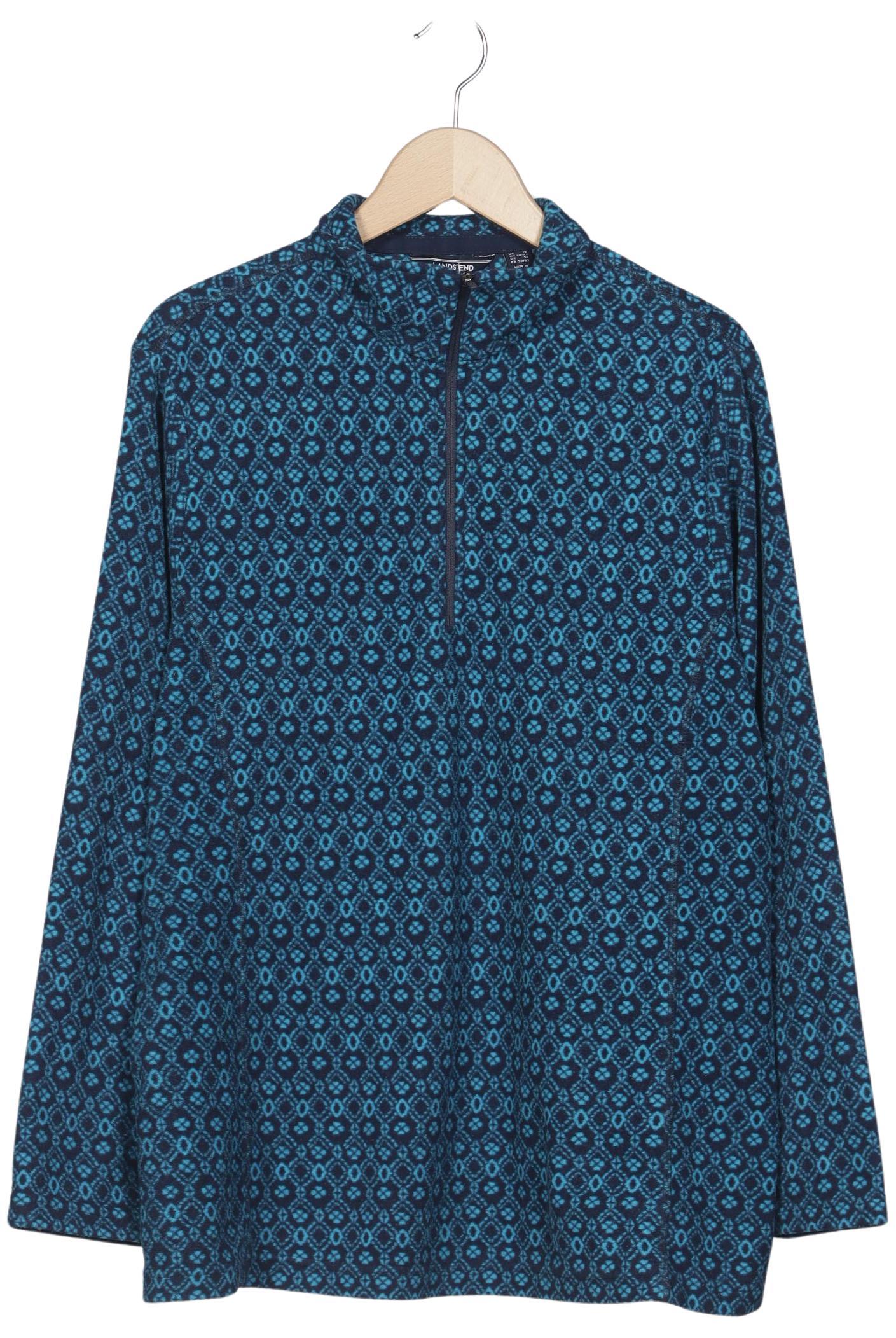 

Lands End Damen Sweatshirt, blau, Gr. 50